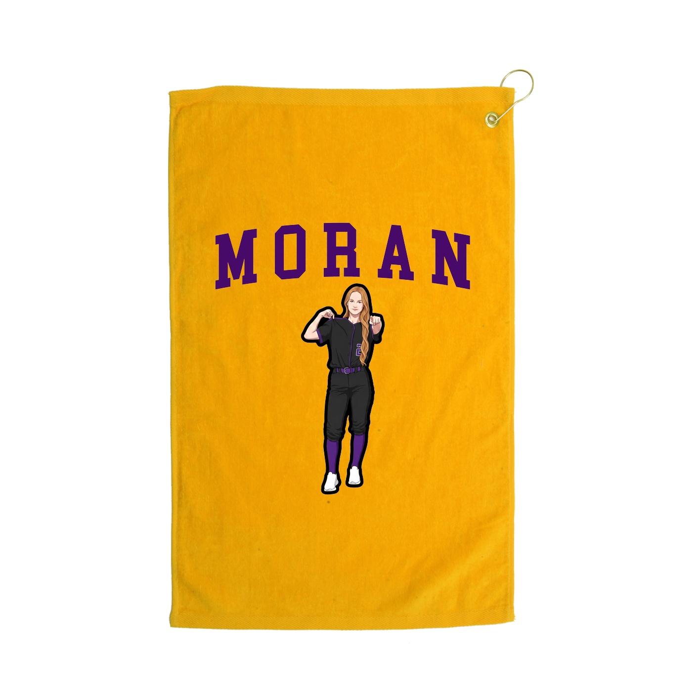 Golf Towel — Shirsey in Gold