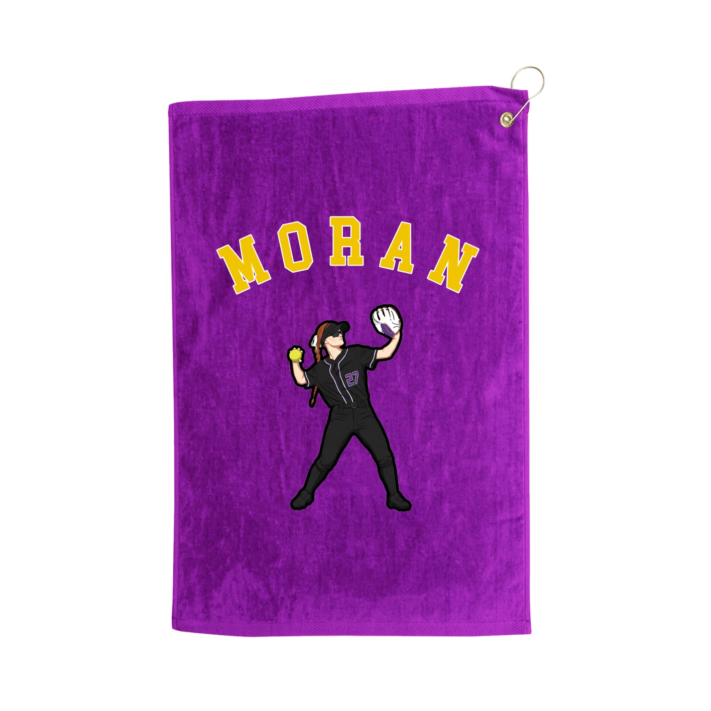 Golf Towel — Shirsey Arch in Purple