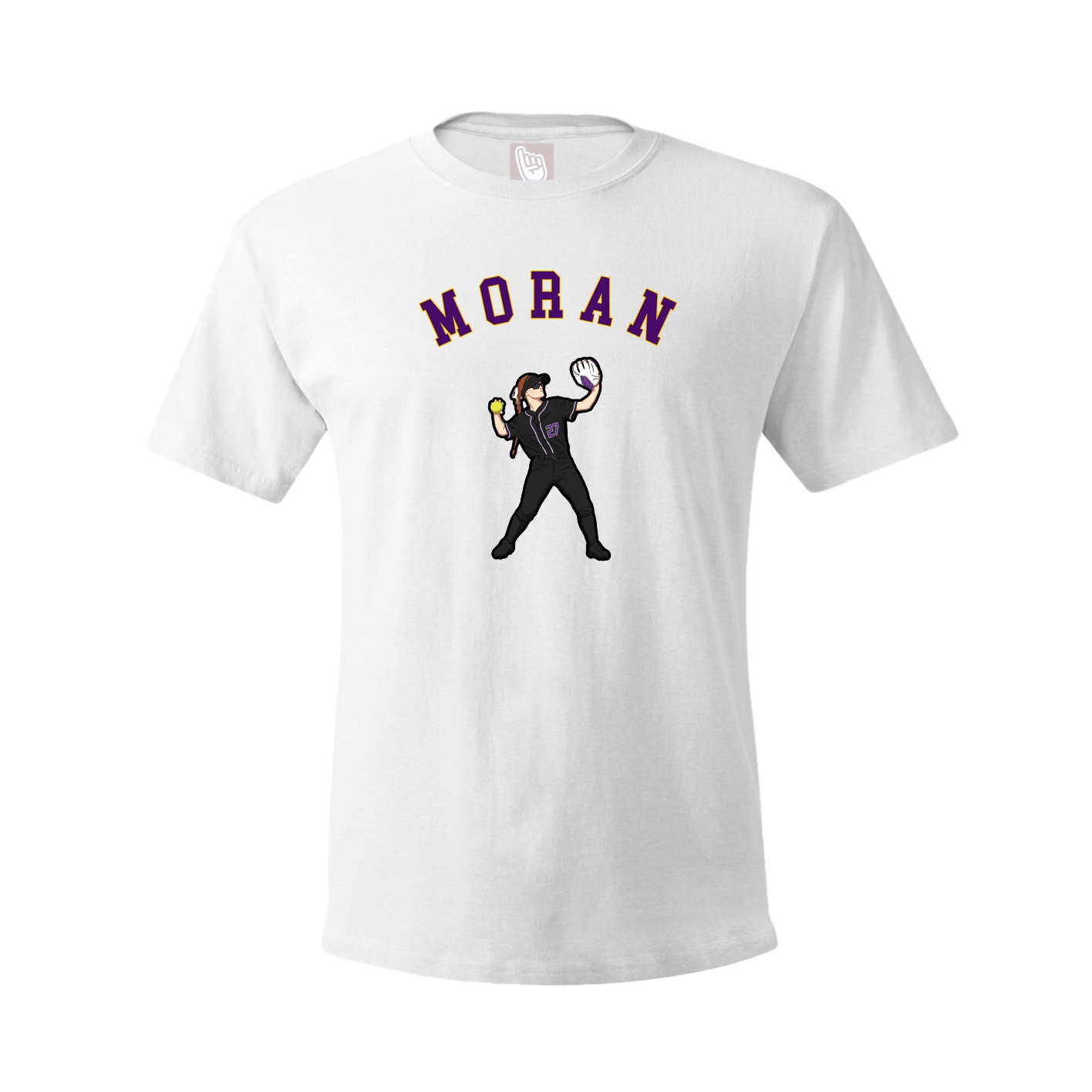 Youth Tee — Shirsey Arch in White