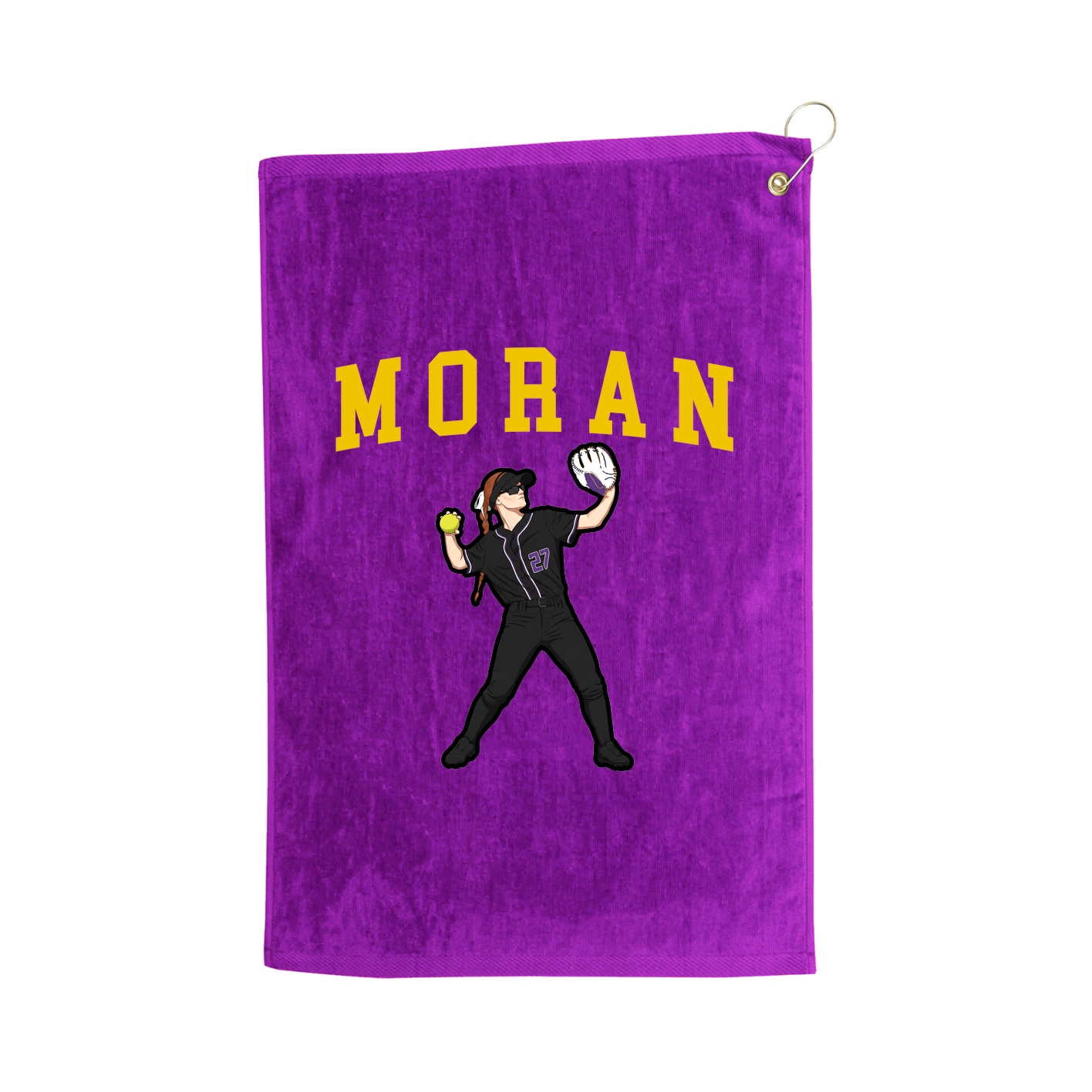 Golf Towel — Shirsey in Purple