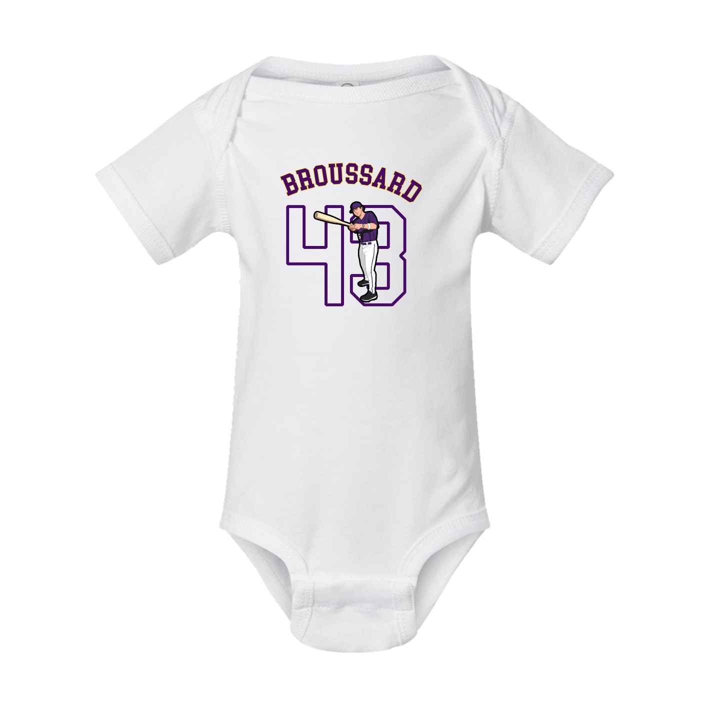 Baby Onesie — Shirsey Arch in White