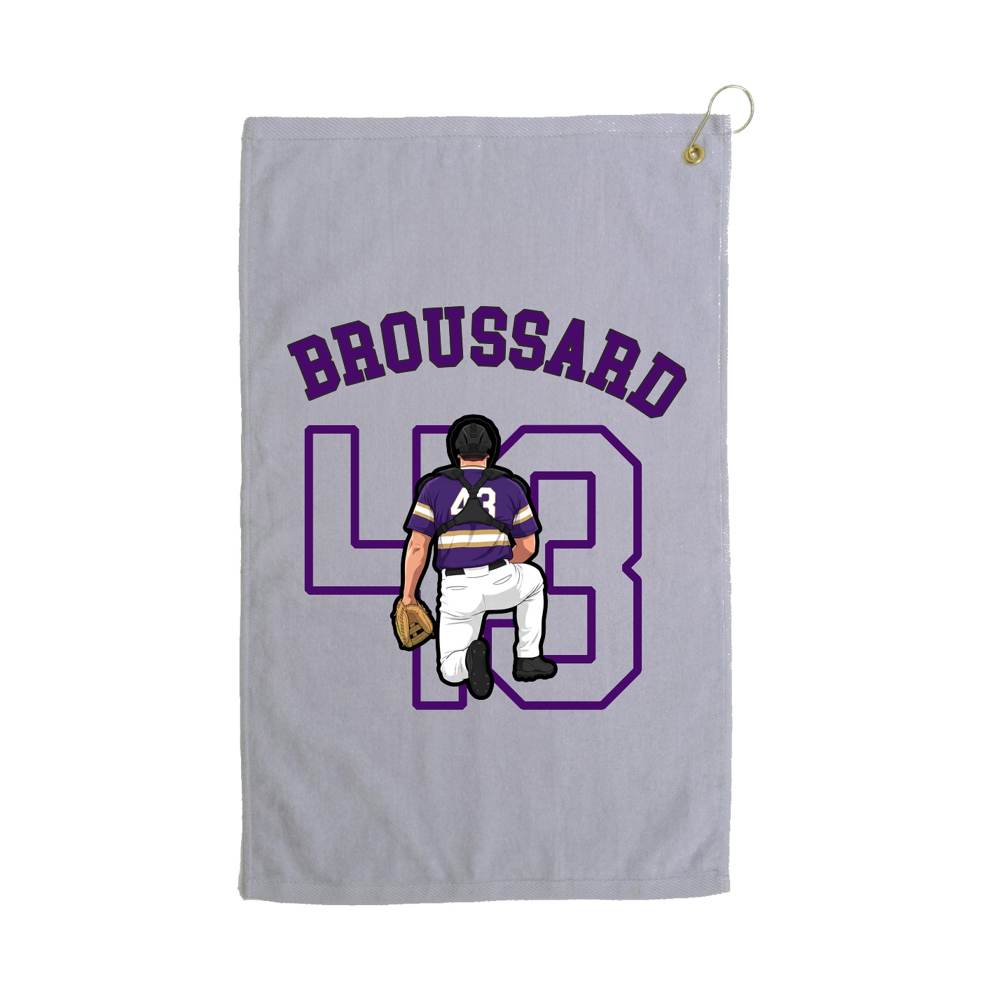 Golf Towel — Shirsey Arch in Grey