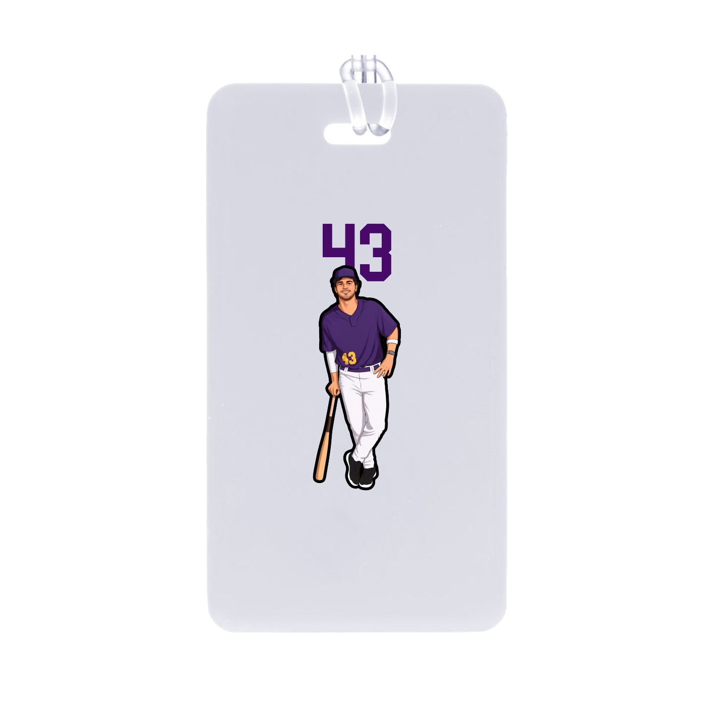 Bag Tag — Number Top in Classic