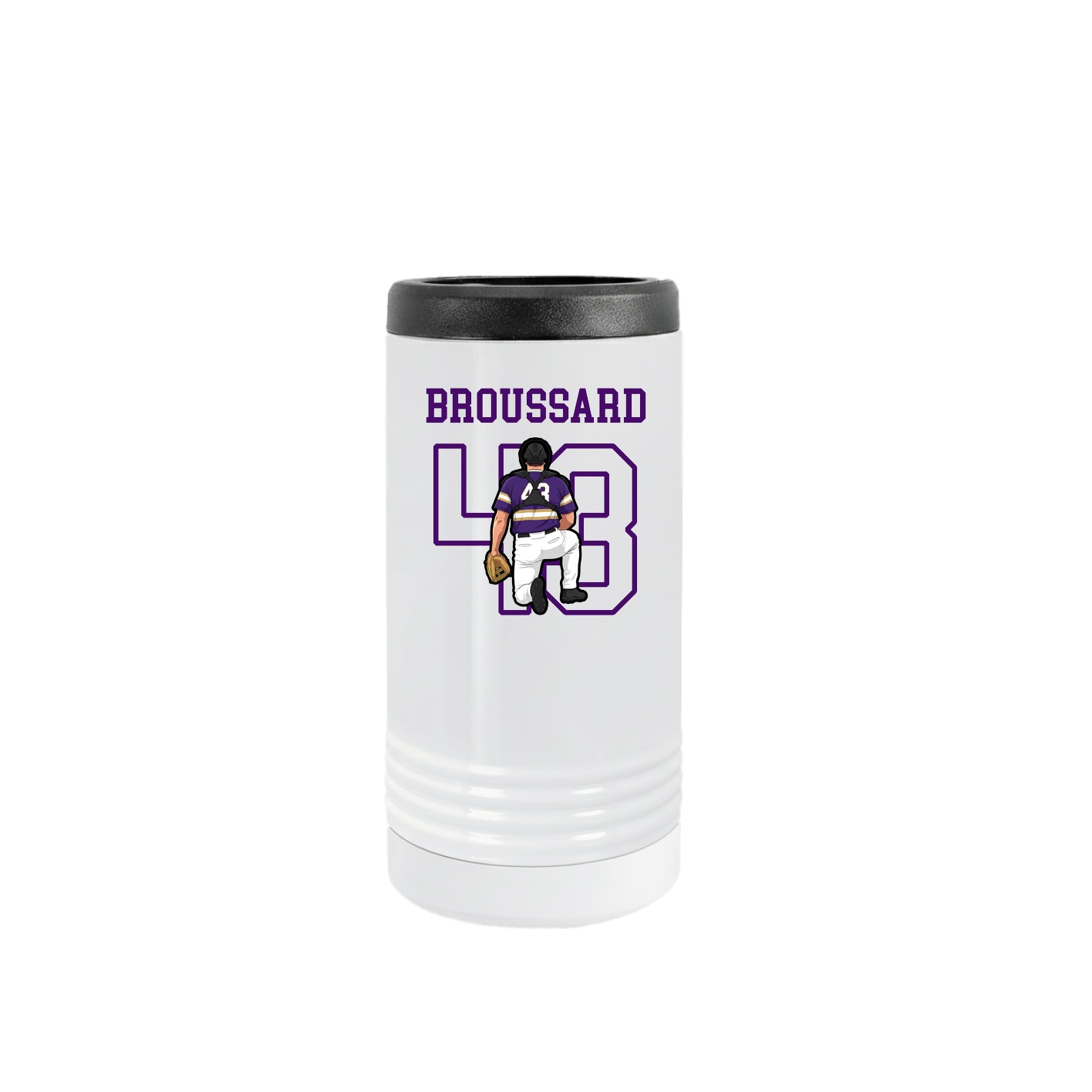 Slim Beverage Holder — Shirsey in White