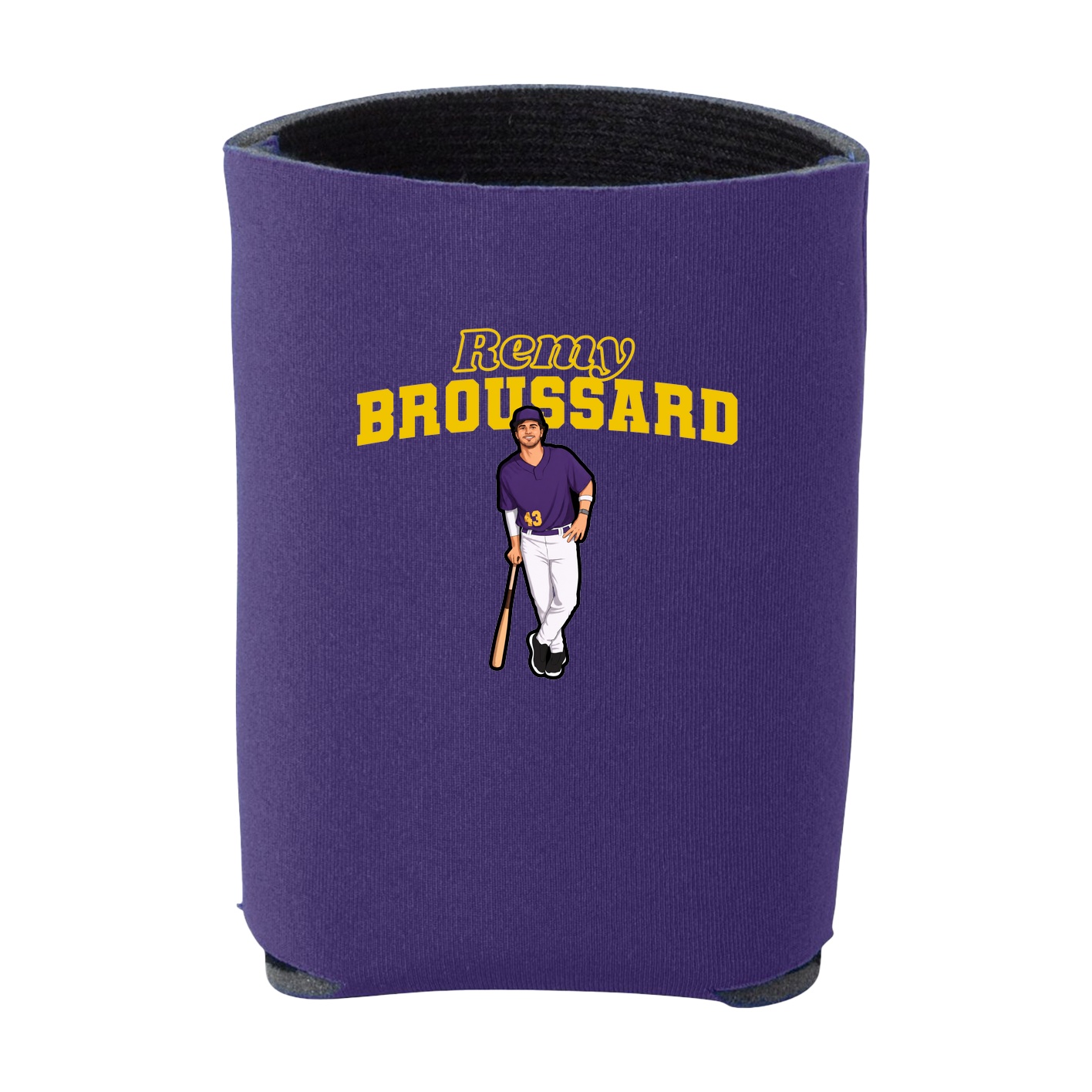 Can Holder — Name Arch in Purple