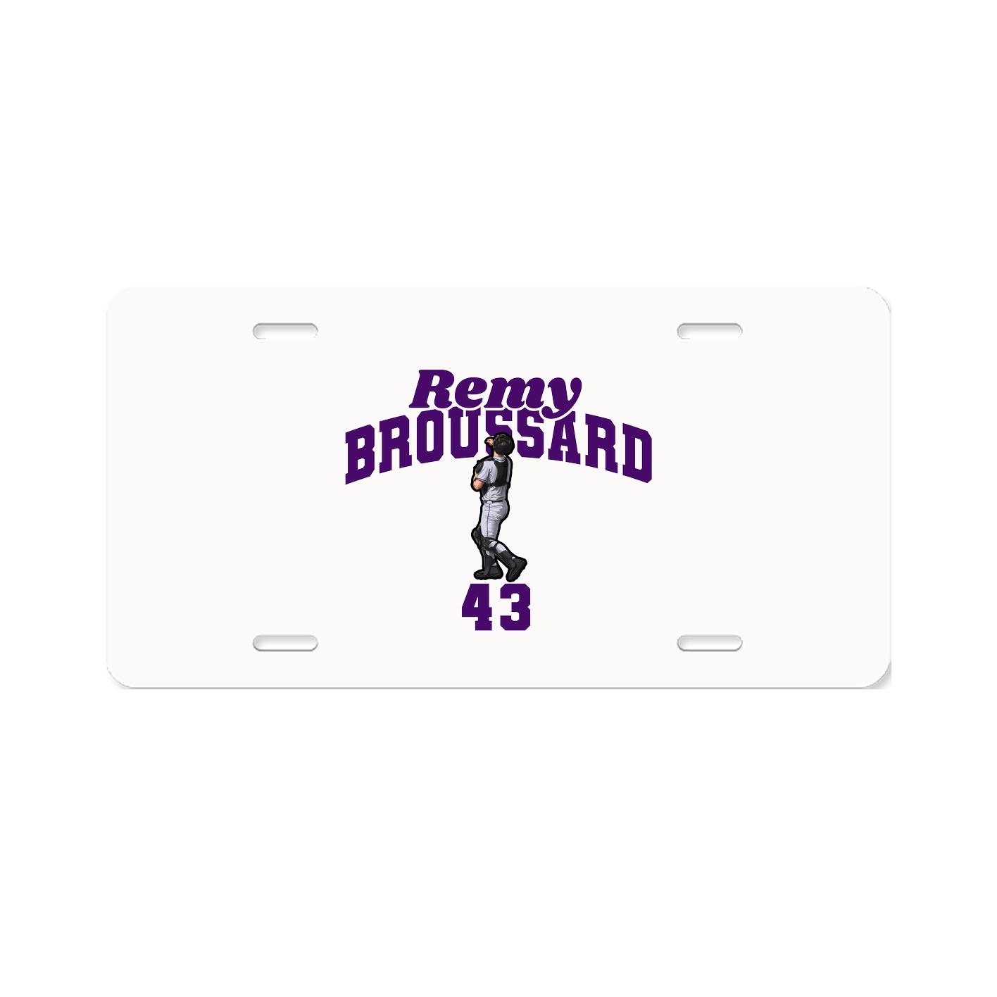 License Plate — Signature Arch in Classic