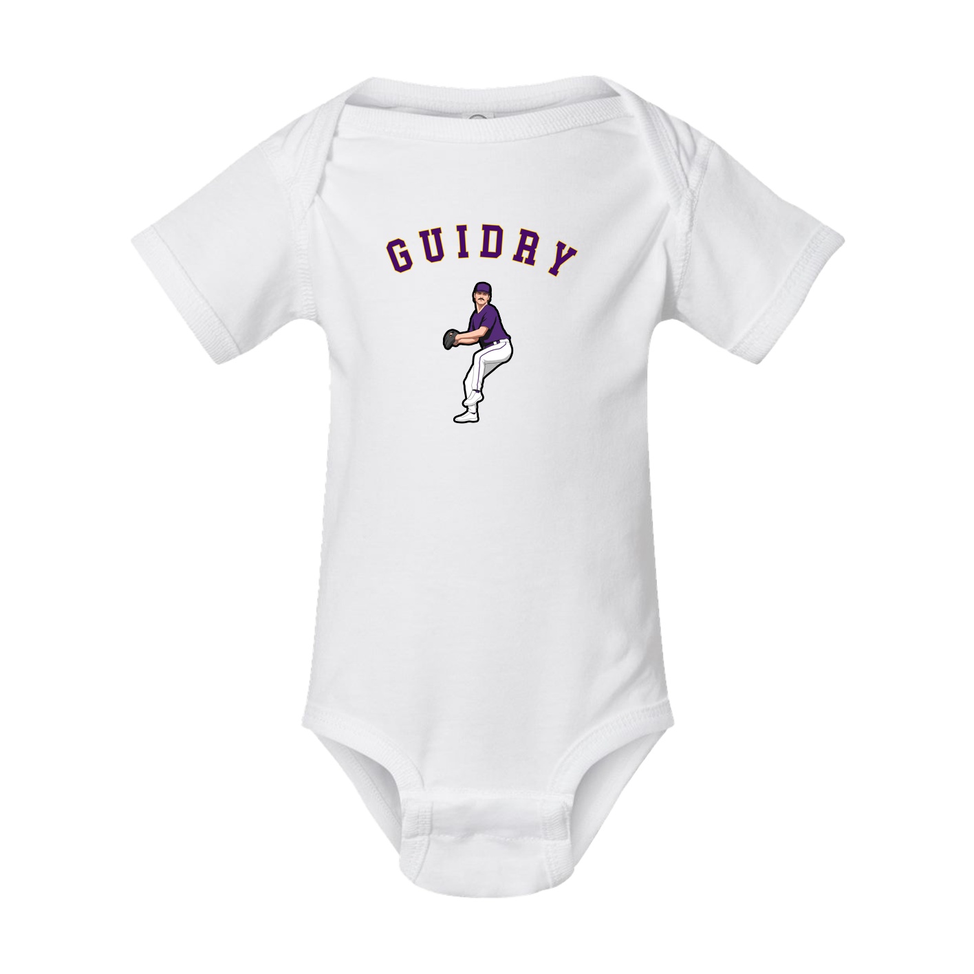 Baby Onesie — Shirsey Arch in White