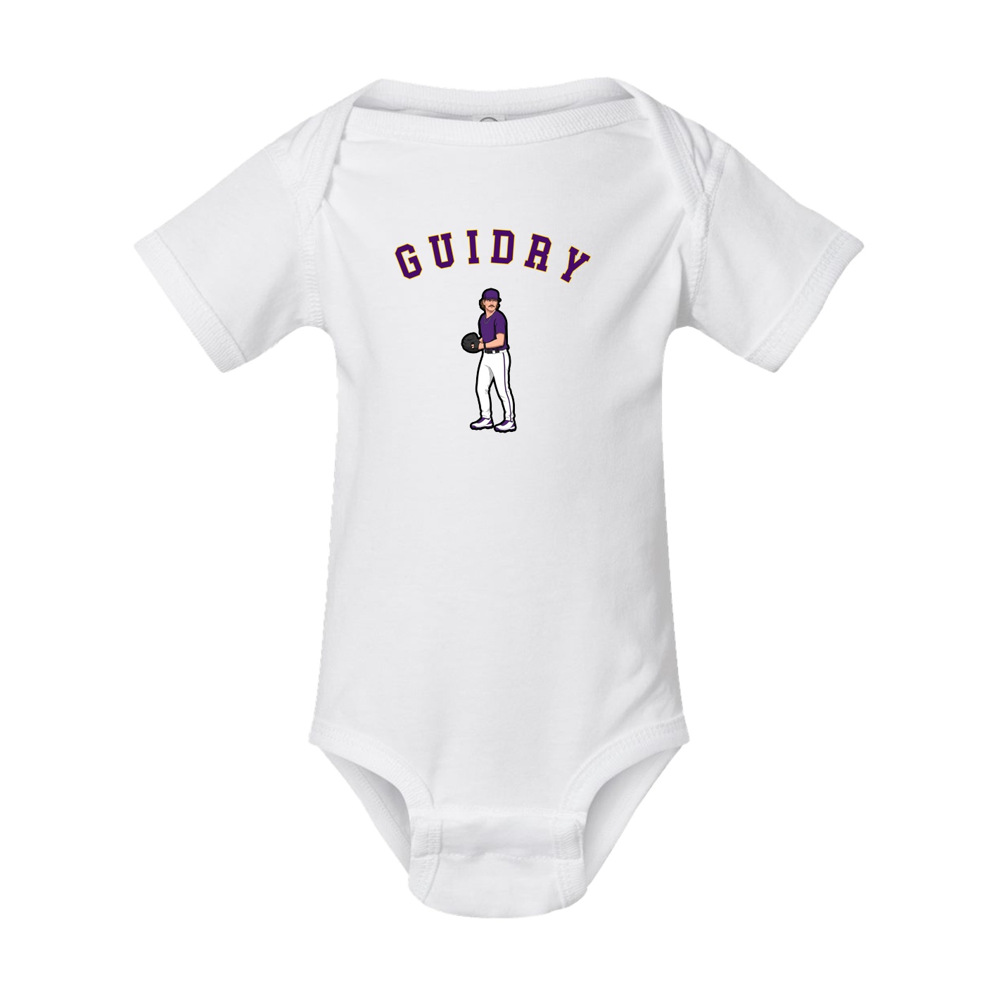 Baby Onesie — Shirsey Arch in White