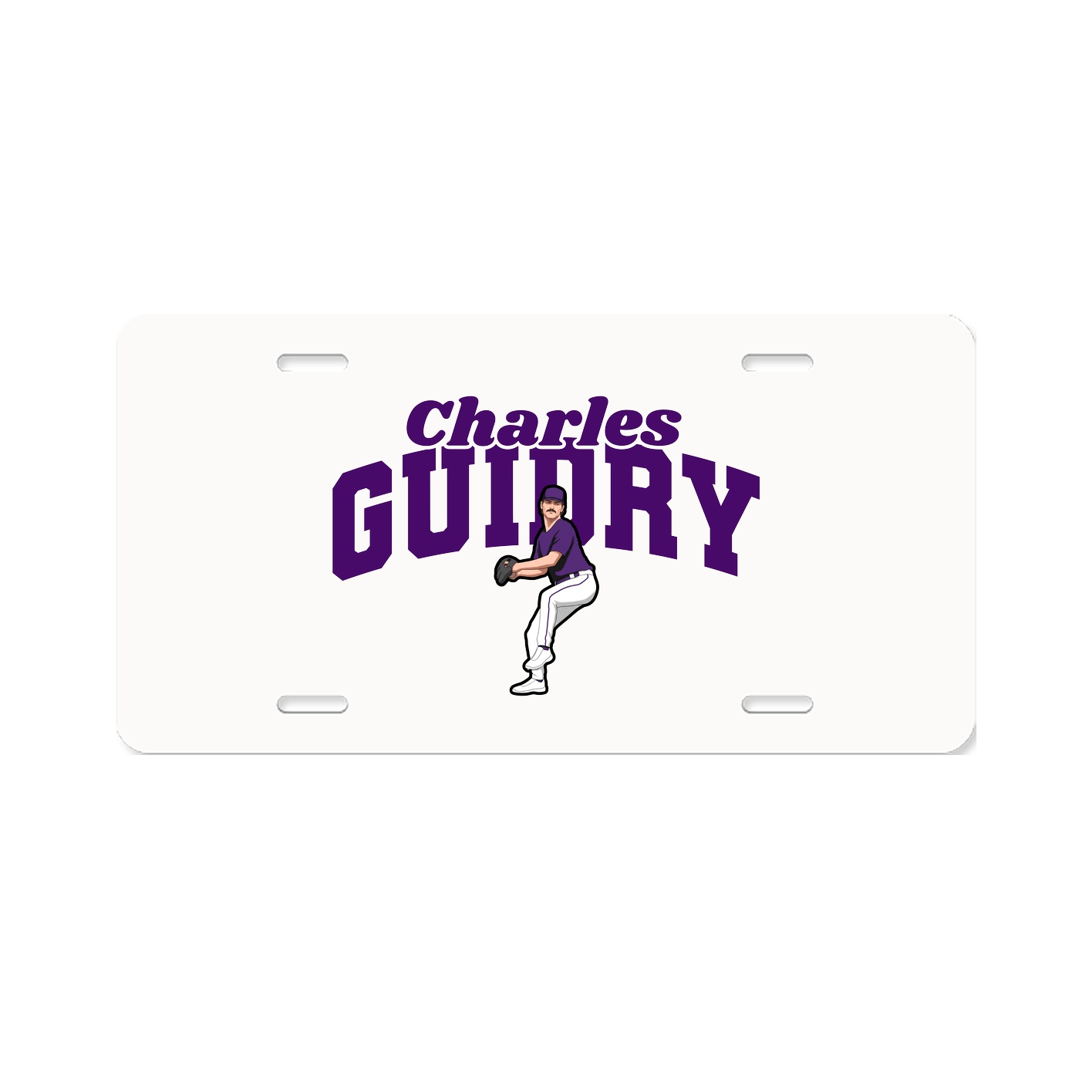 License Plate — Signature Arch in Classic