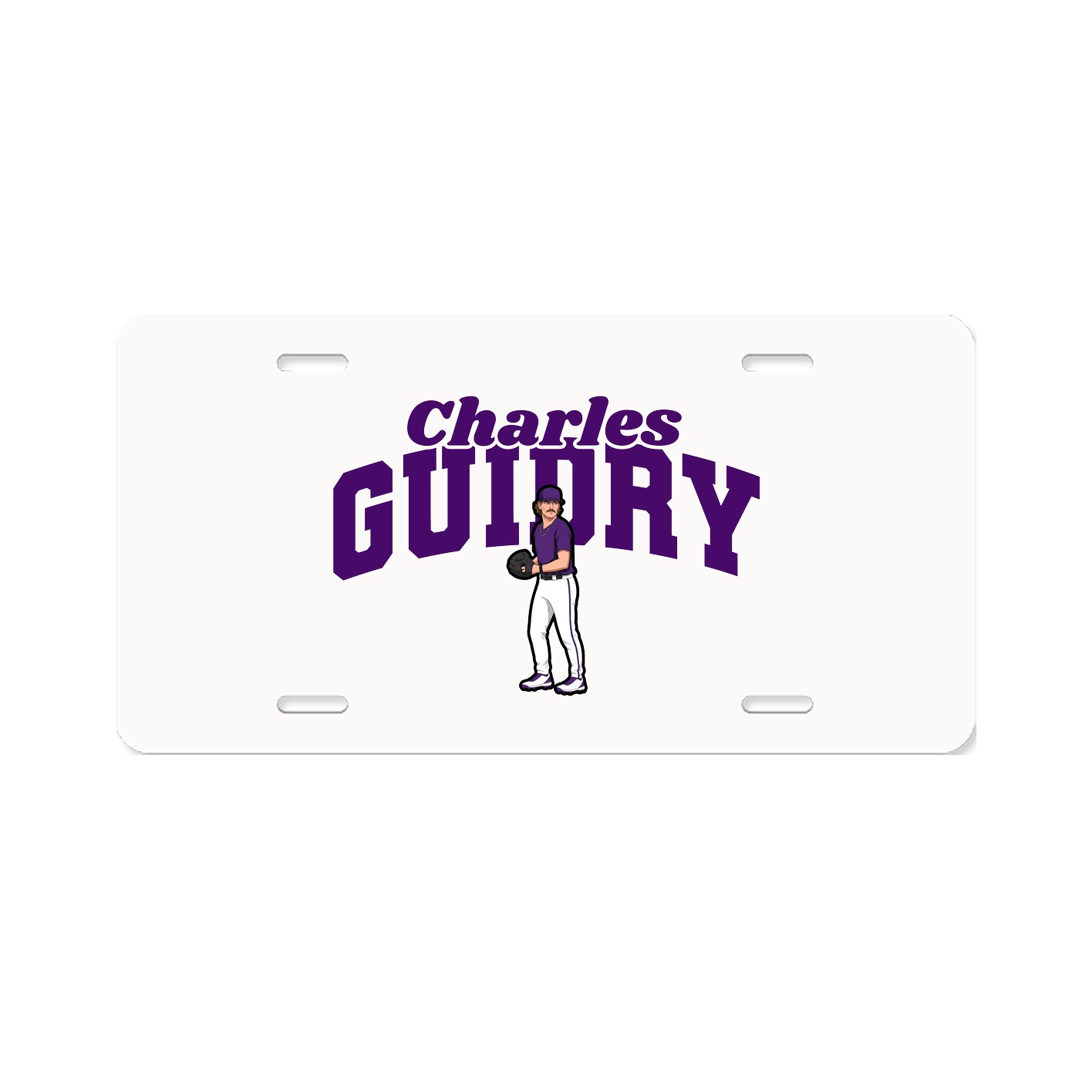 License Plate — Signature Arch in Classic