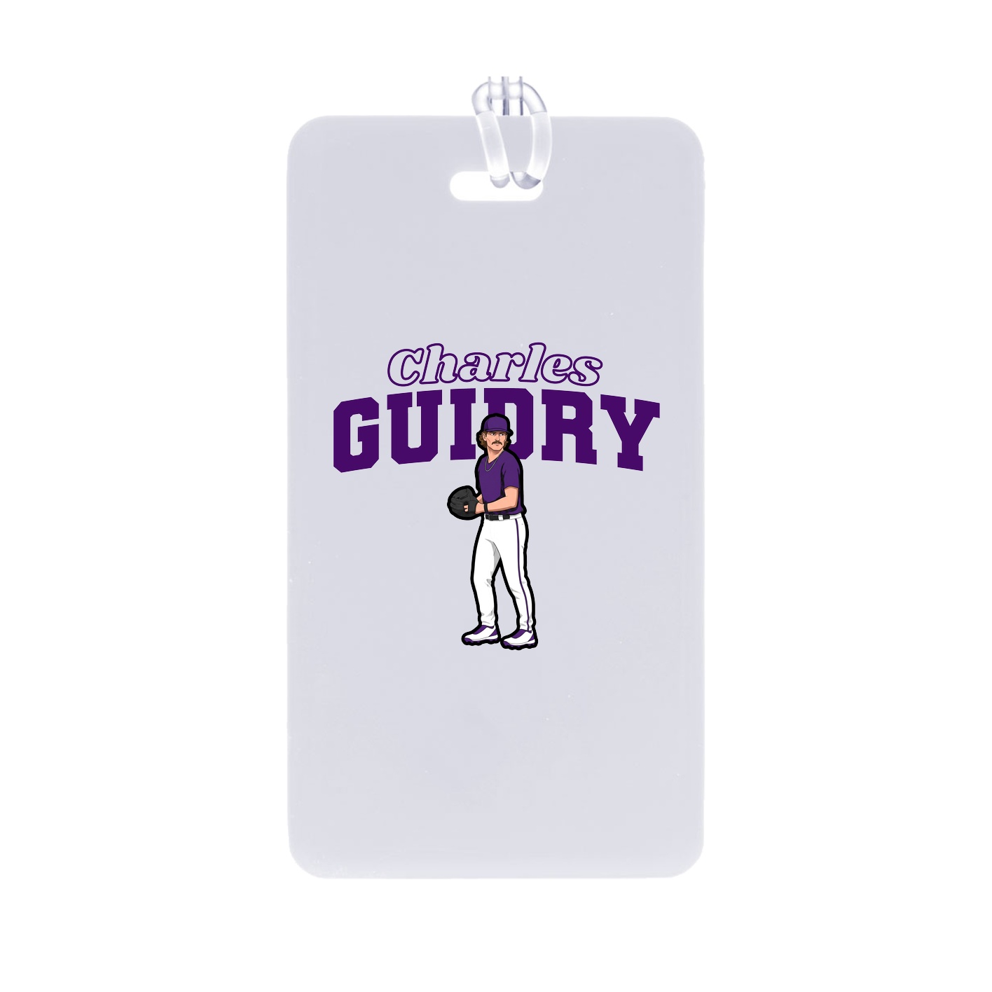 Bag Tag — Name Arch in Classic