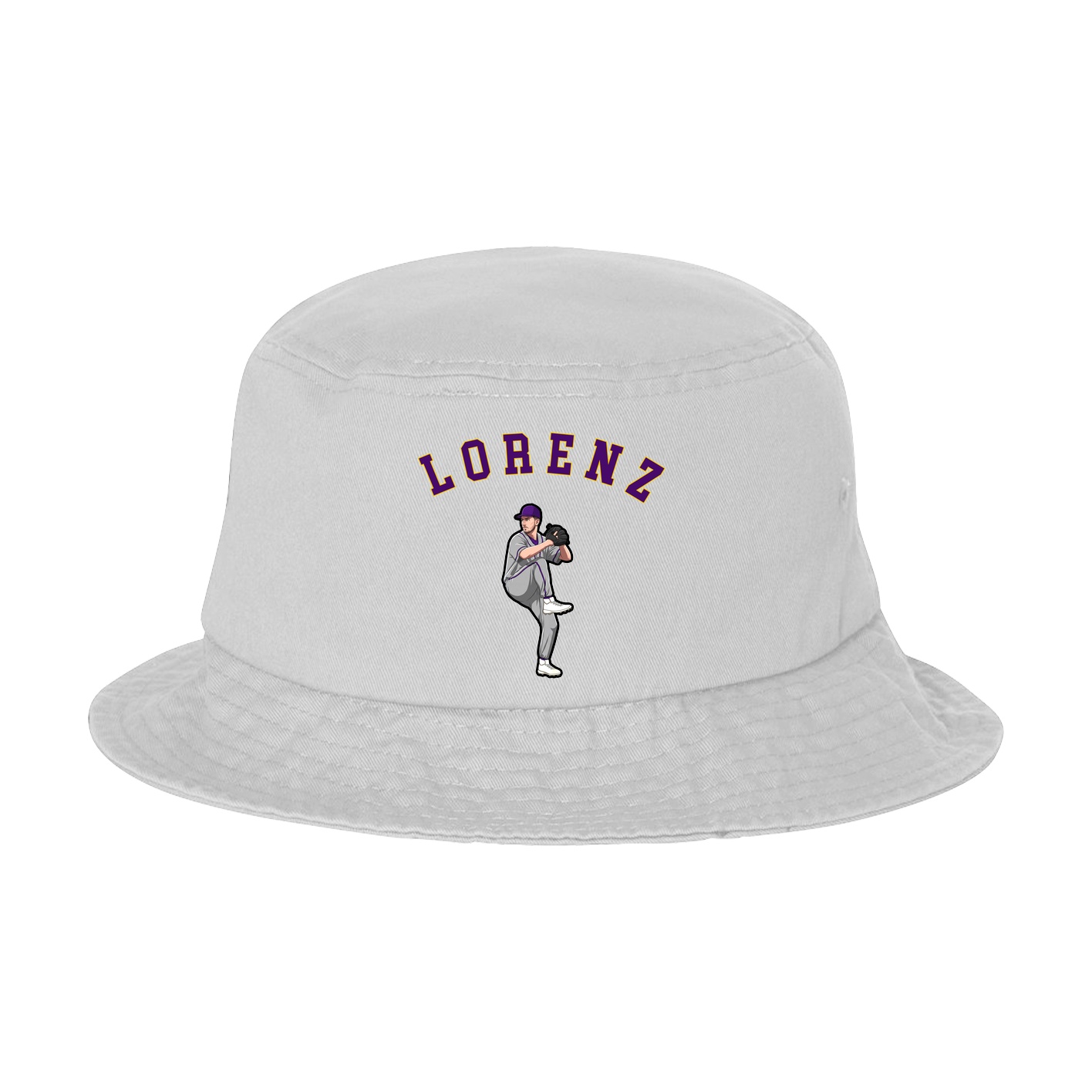 Bucket Cap — Shirsey Arch in White