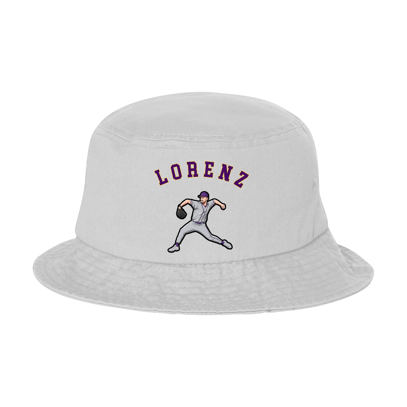 Bucket Cap — Shirsey Arch in White