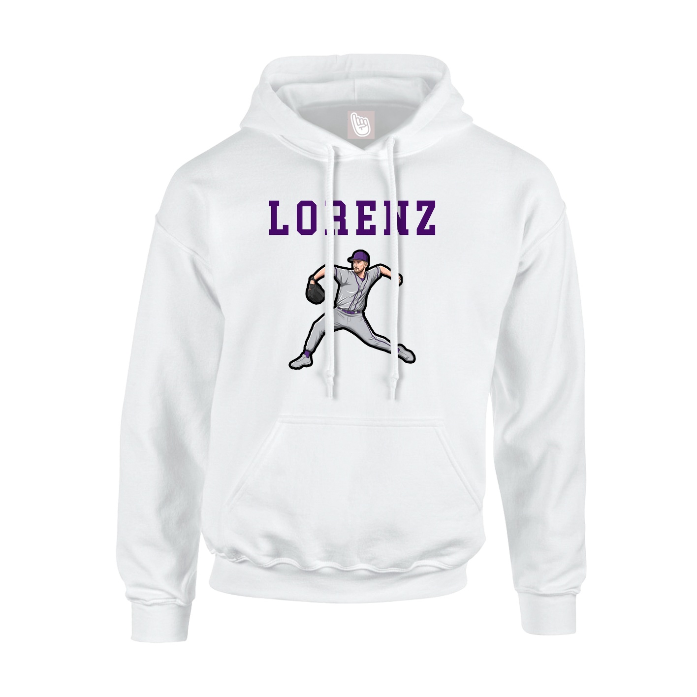 Youth Hoodie — Shirsey in White