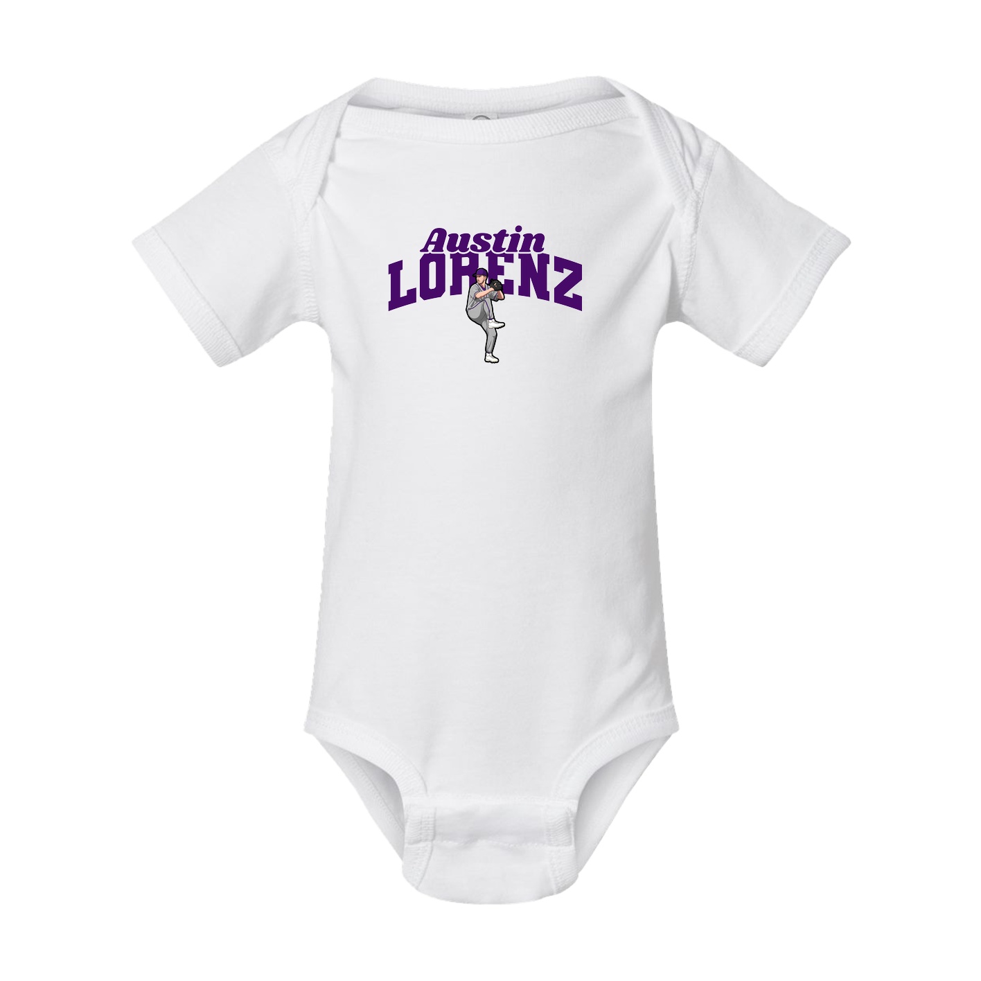 Baby Onesie — Signature Arch in White