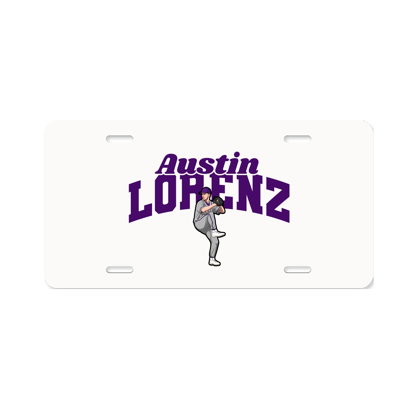 License Plate — Signature Arch in Classic