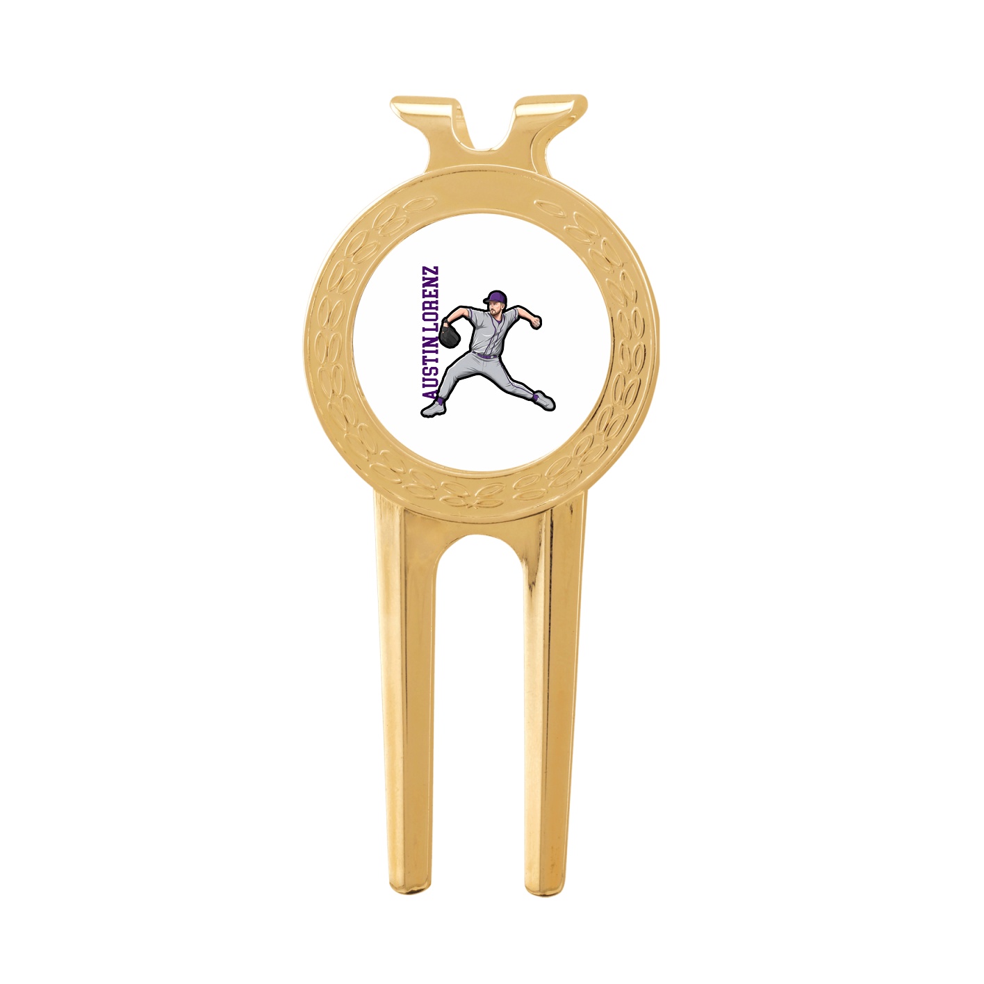 Divot Tool with Ball Marker — Name Vertical in Classic