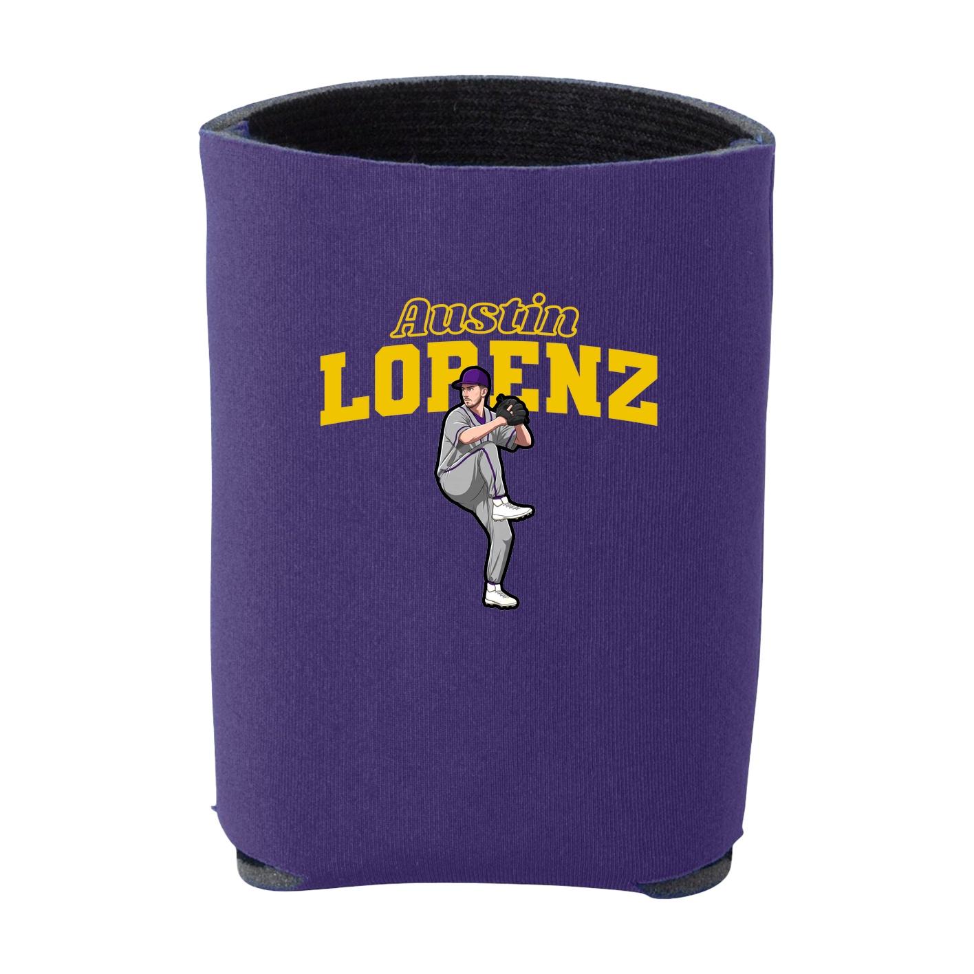 Can Holder — Name Arch in Purple