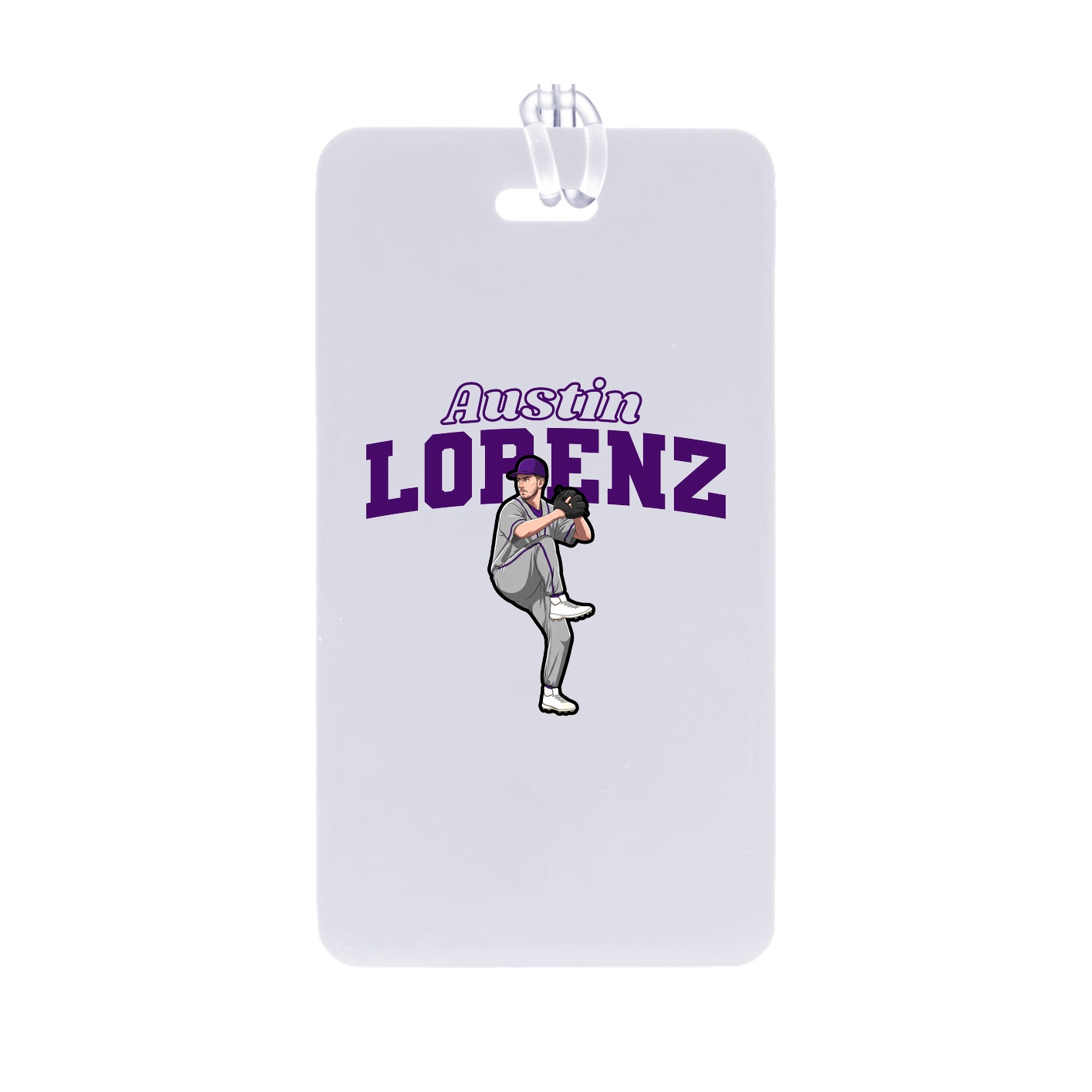 Bag Tag — Name Arch in Classic