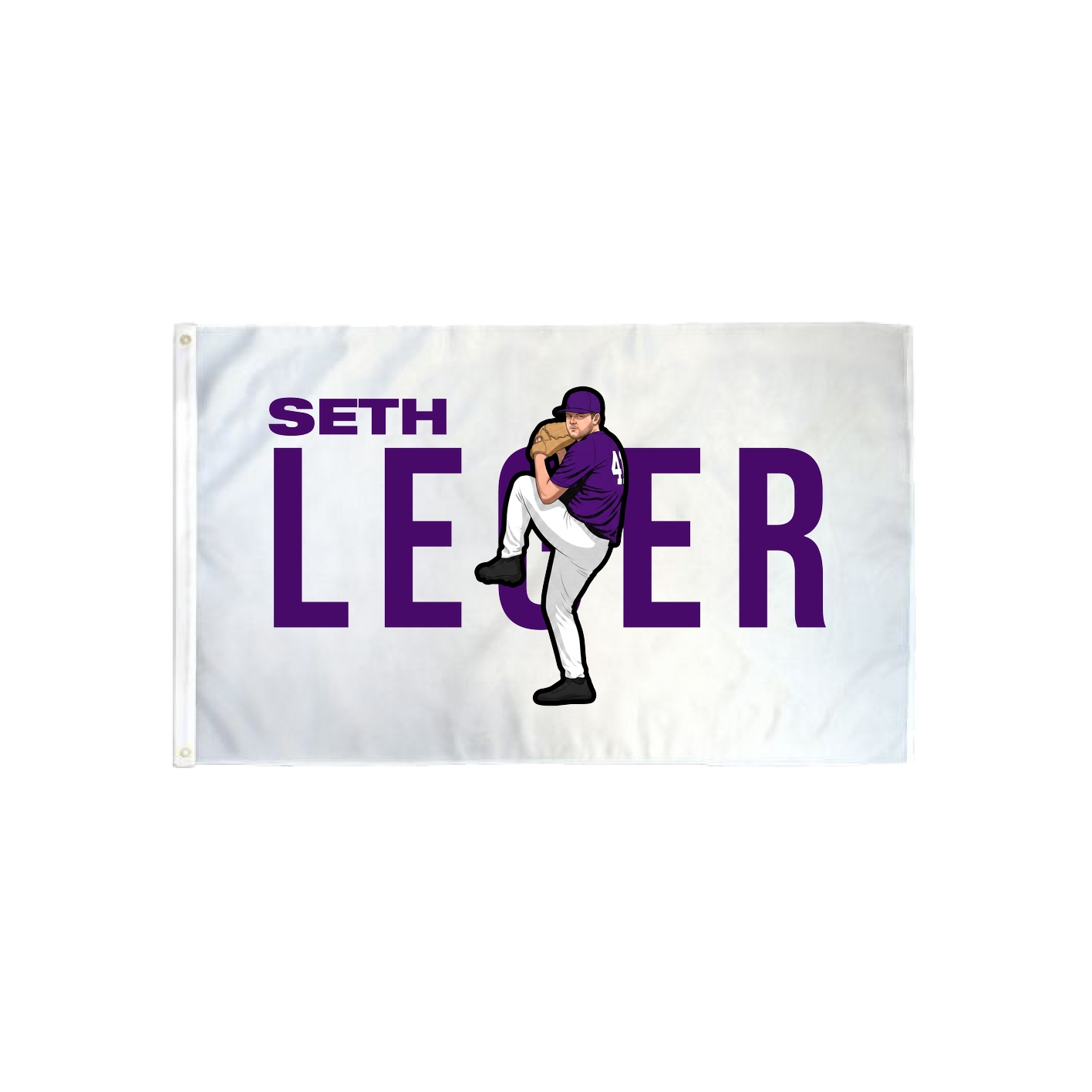 3x5 Flag — Player Name in Classic