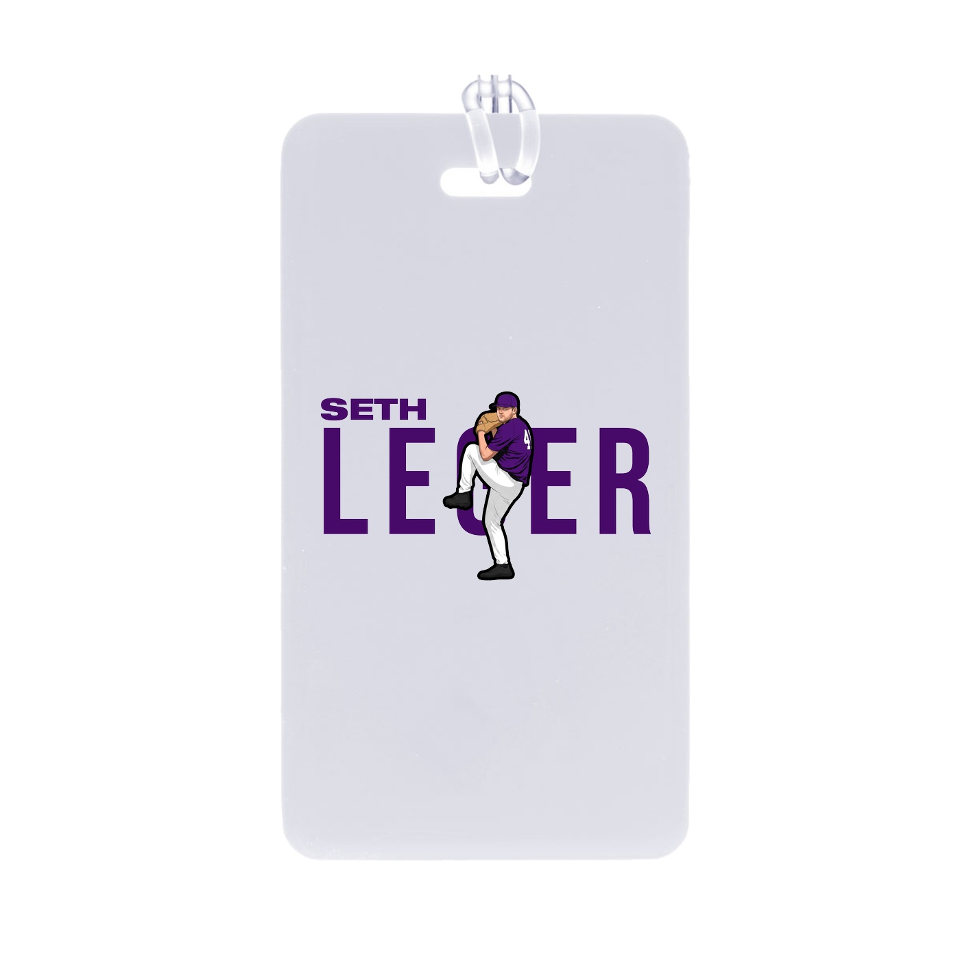 Bag Tag — Player Name in Classic