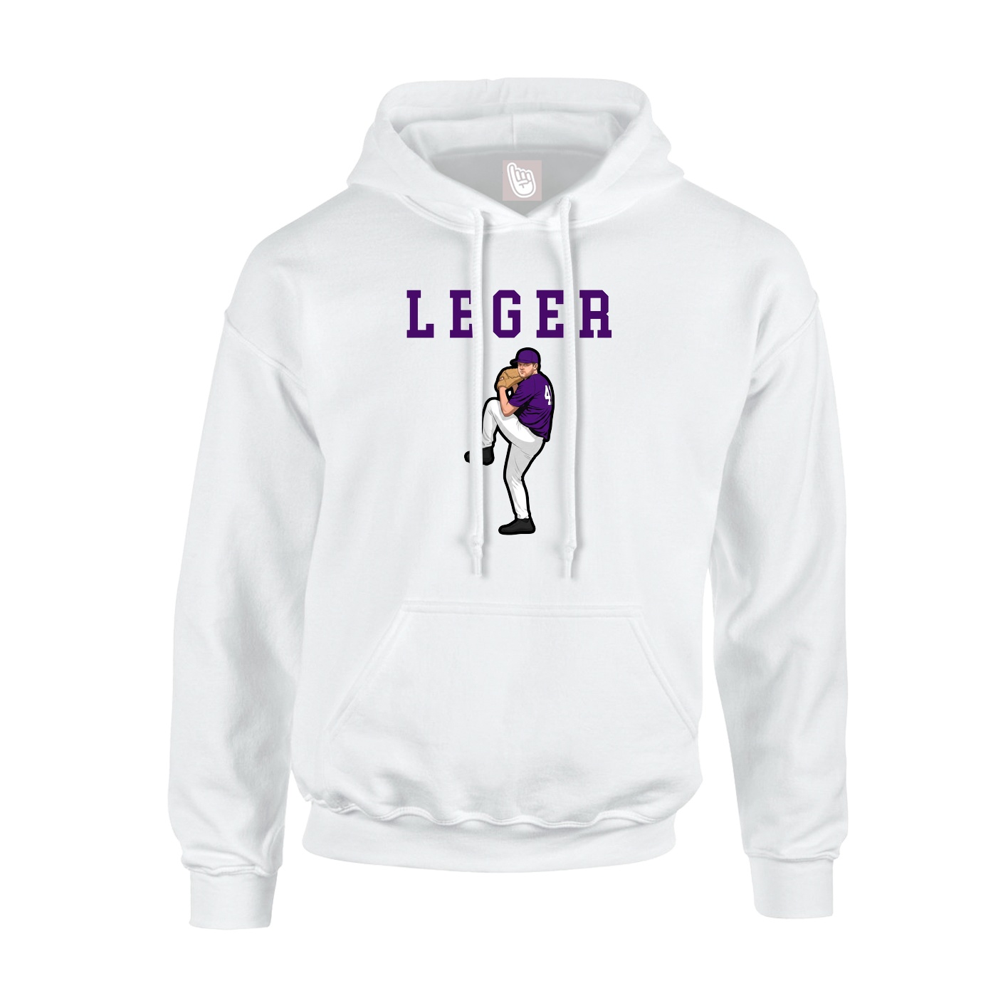 Youth Hoodie — Shirsey in White