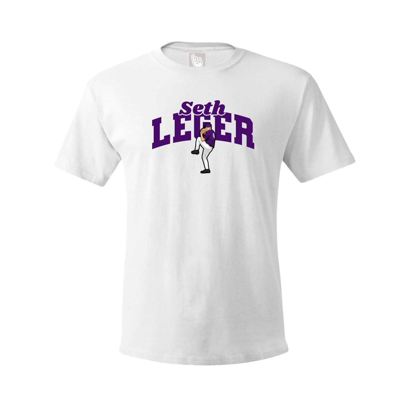 Youth Tee — Signature Arch in White