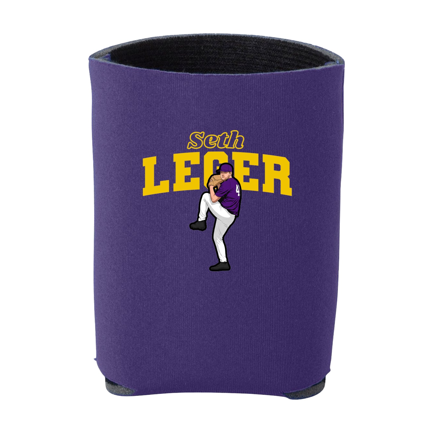 Can Holder — Name Arch in Purple