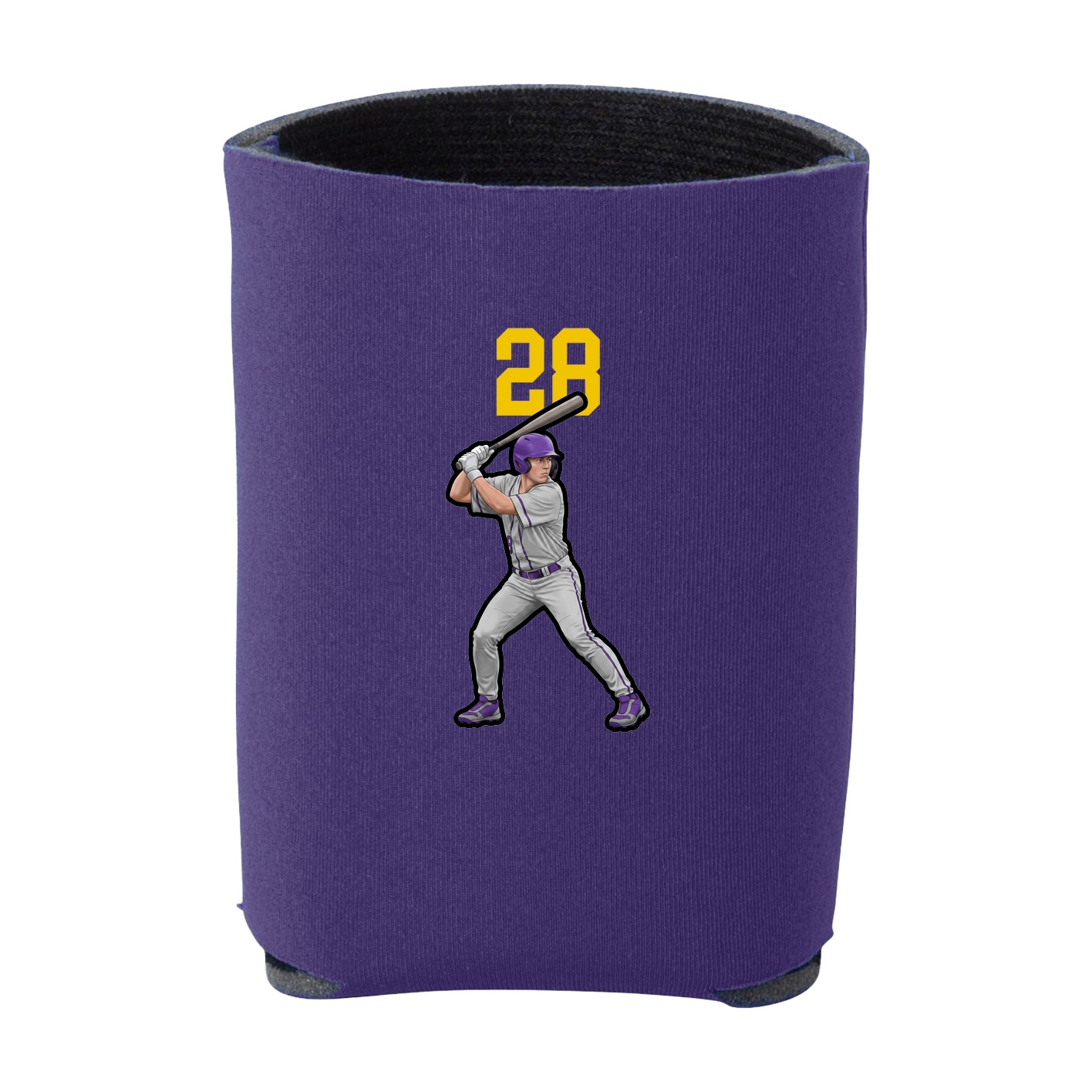 Can Holder — Number Top in Purple