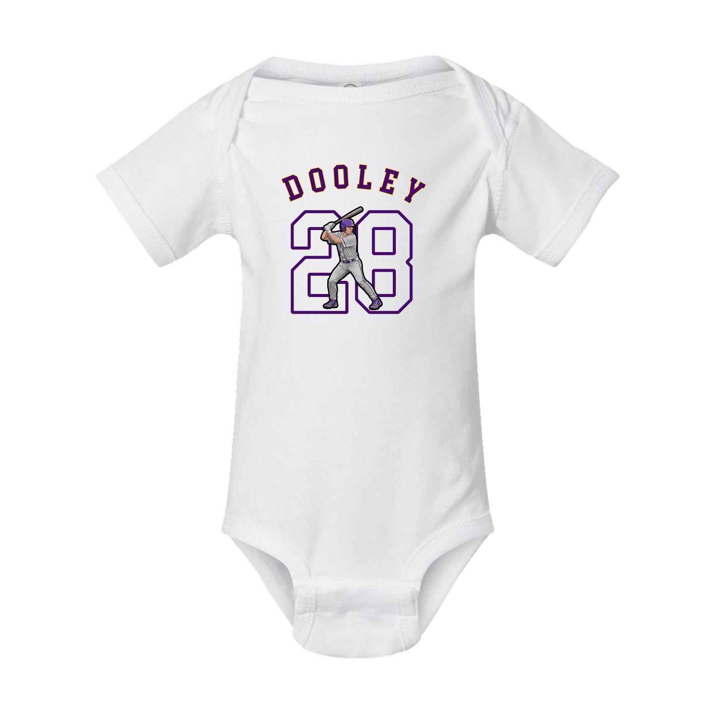 Baby Onesie — Shirsey Arch in White