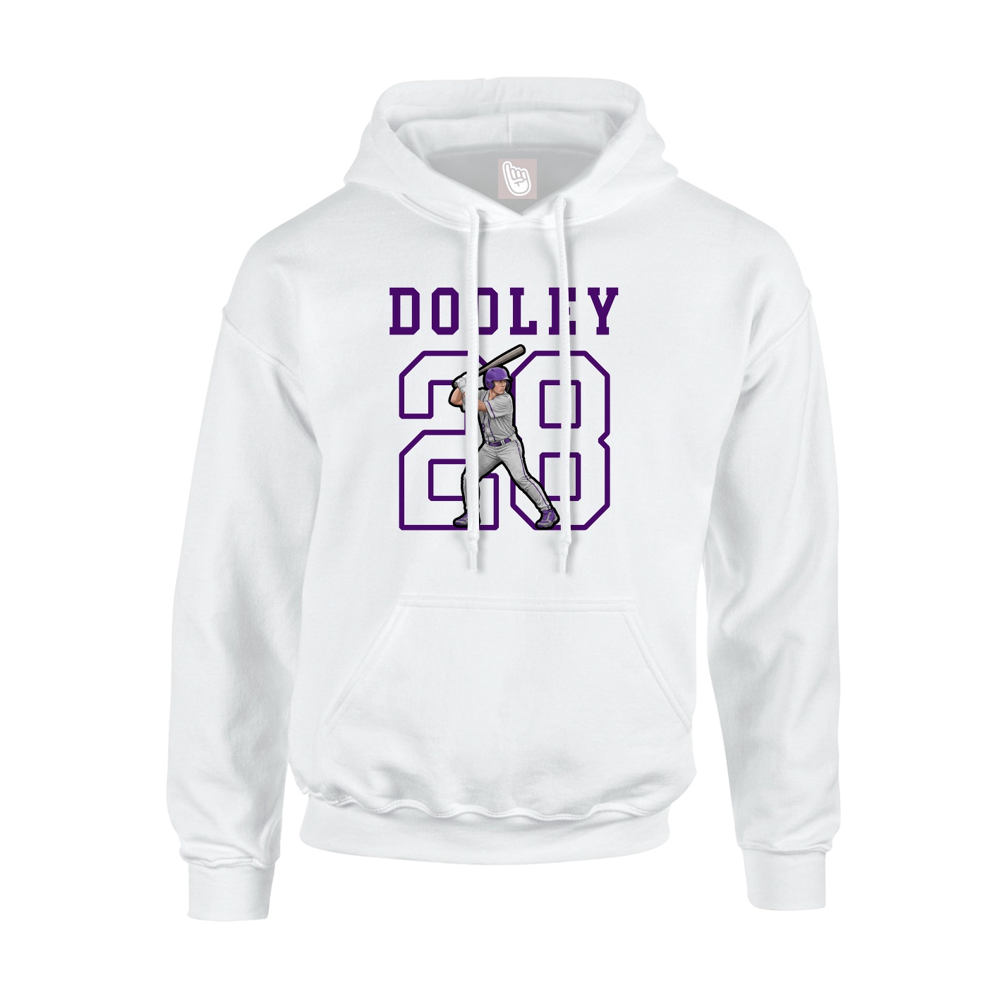 Youth Hoodie — Shirsey in White