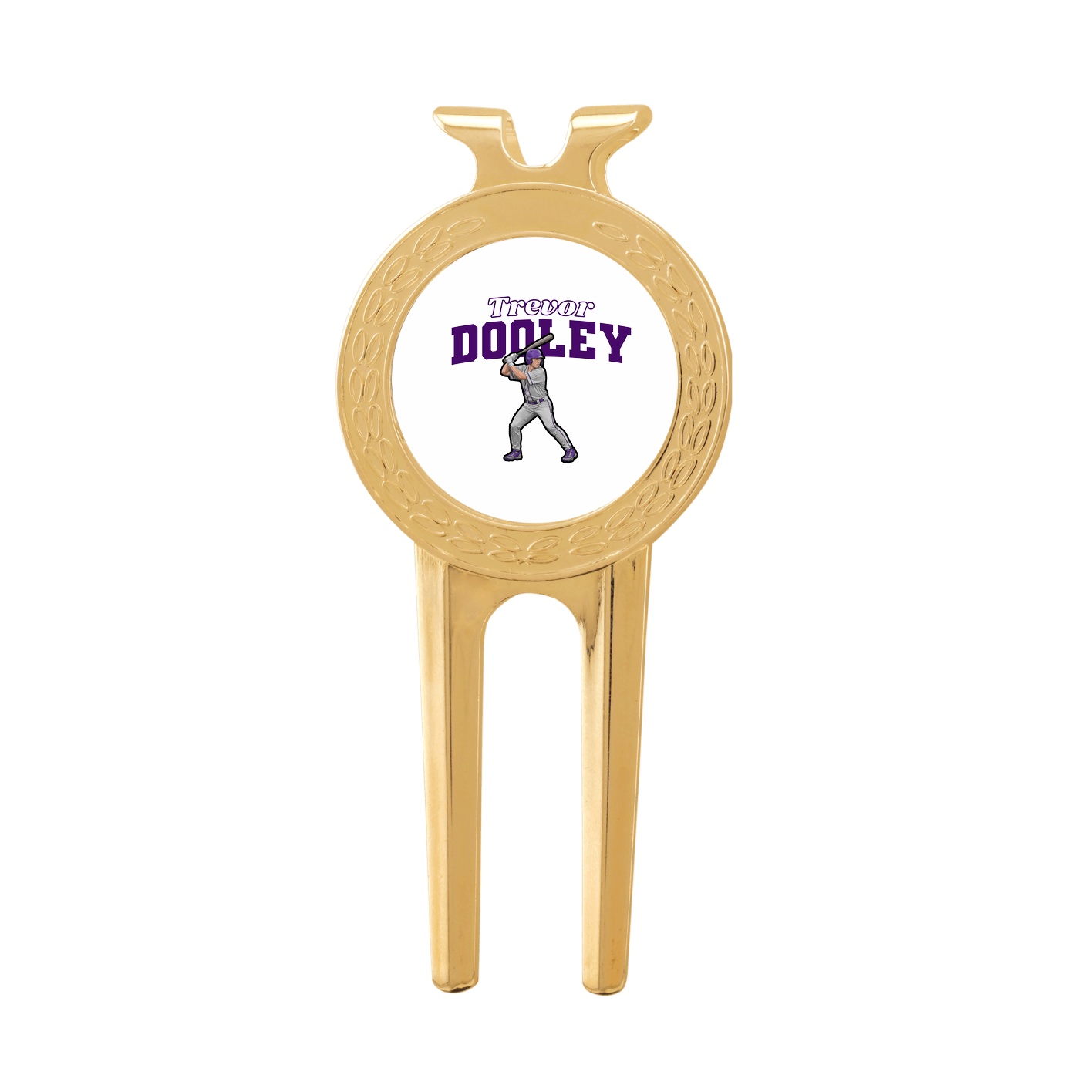 Divot Tool with Ball Marker — Name Arch in Classic