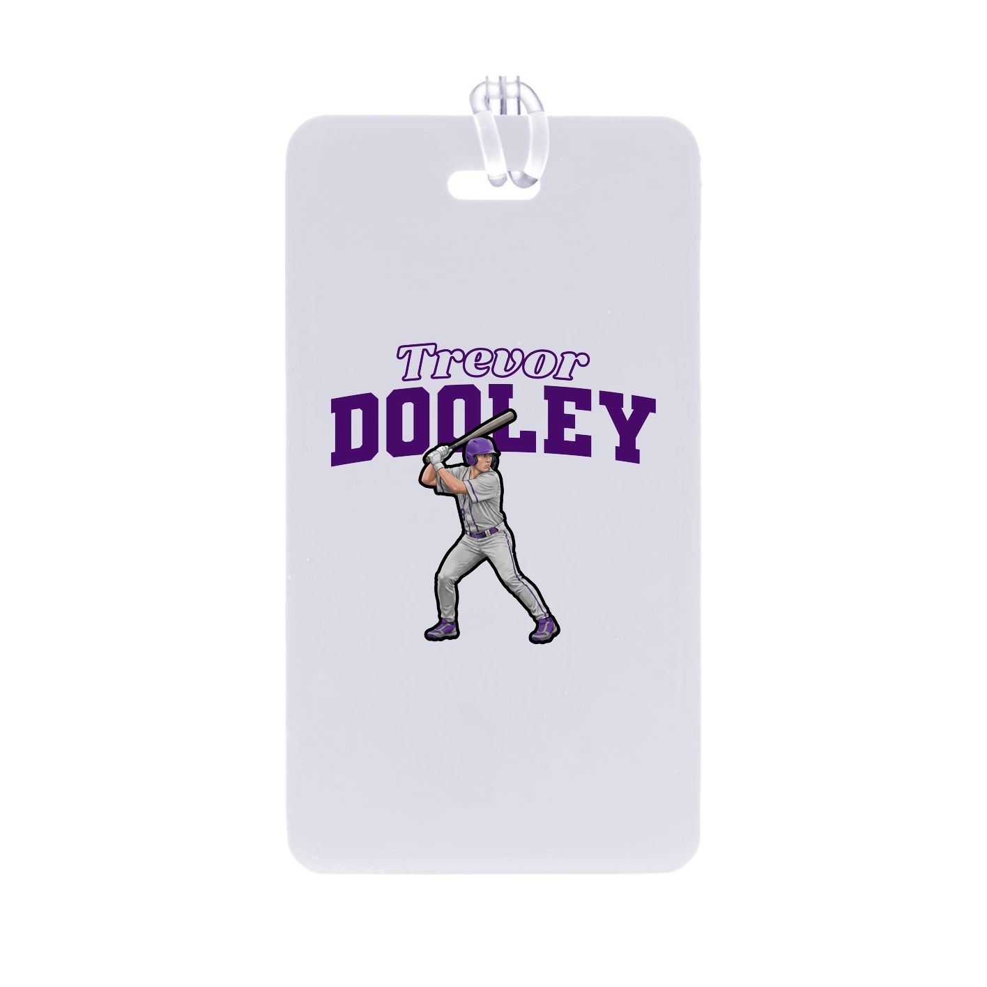 Bag Tag — Name Arch in Classic