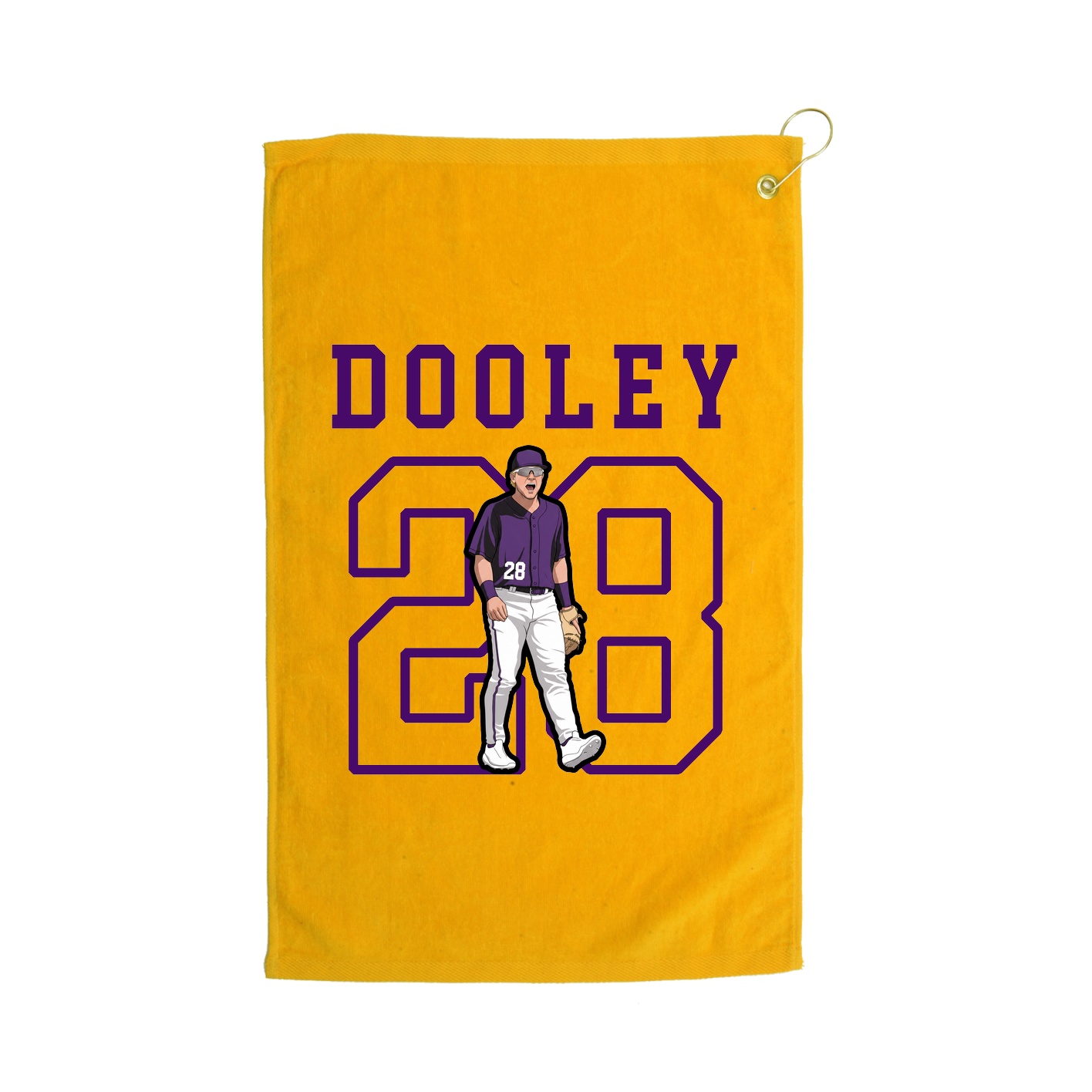 Golf Towel — Shirsey in Gold