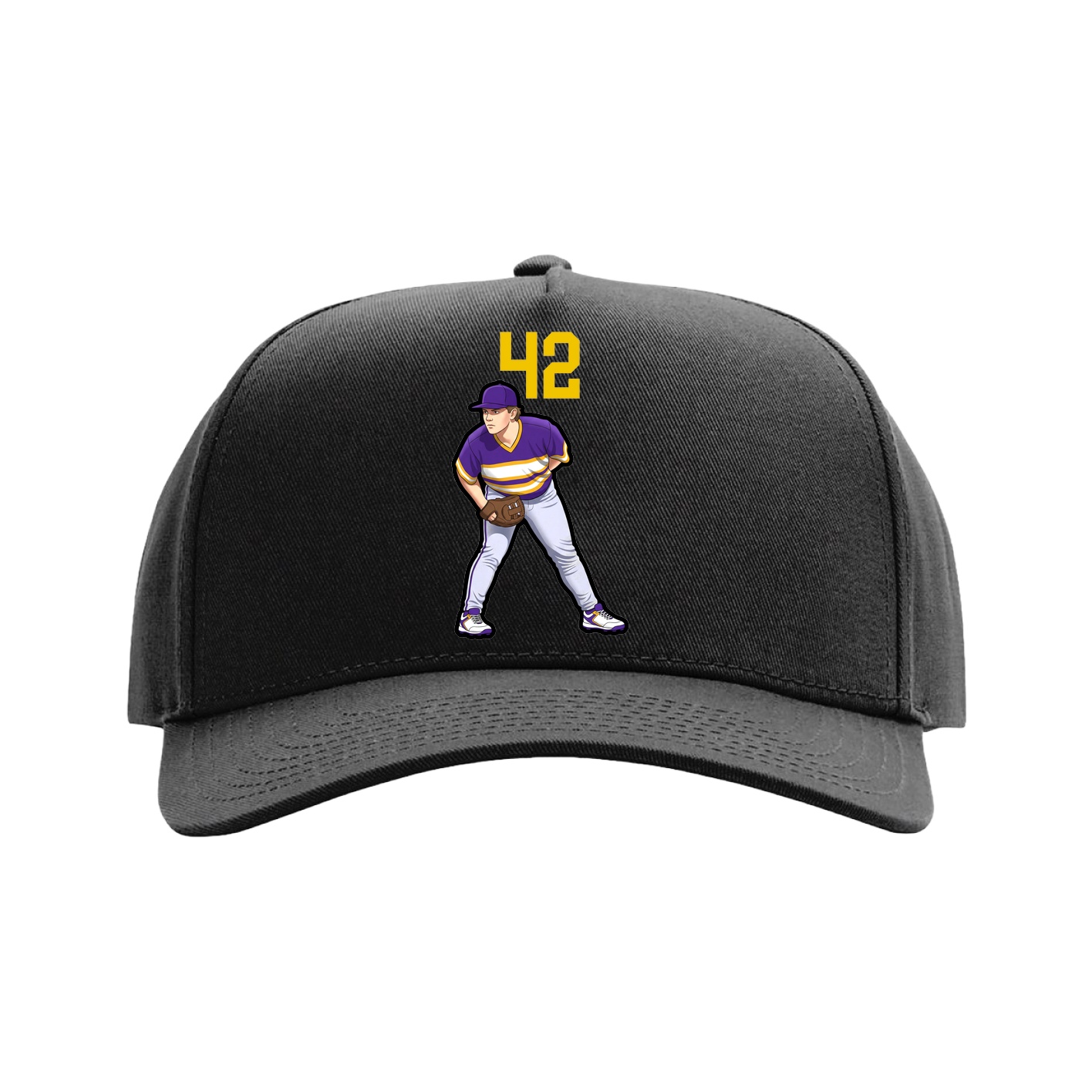 Full Fabric Five-Panel Champ Cap