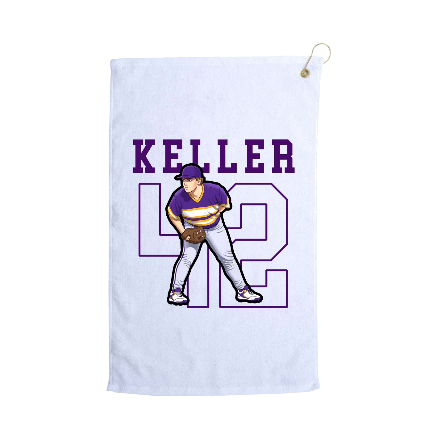 Golf Towel — Shirsey in White