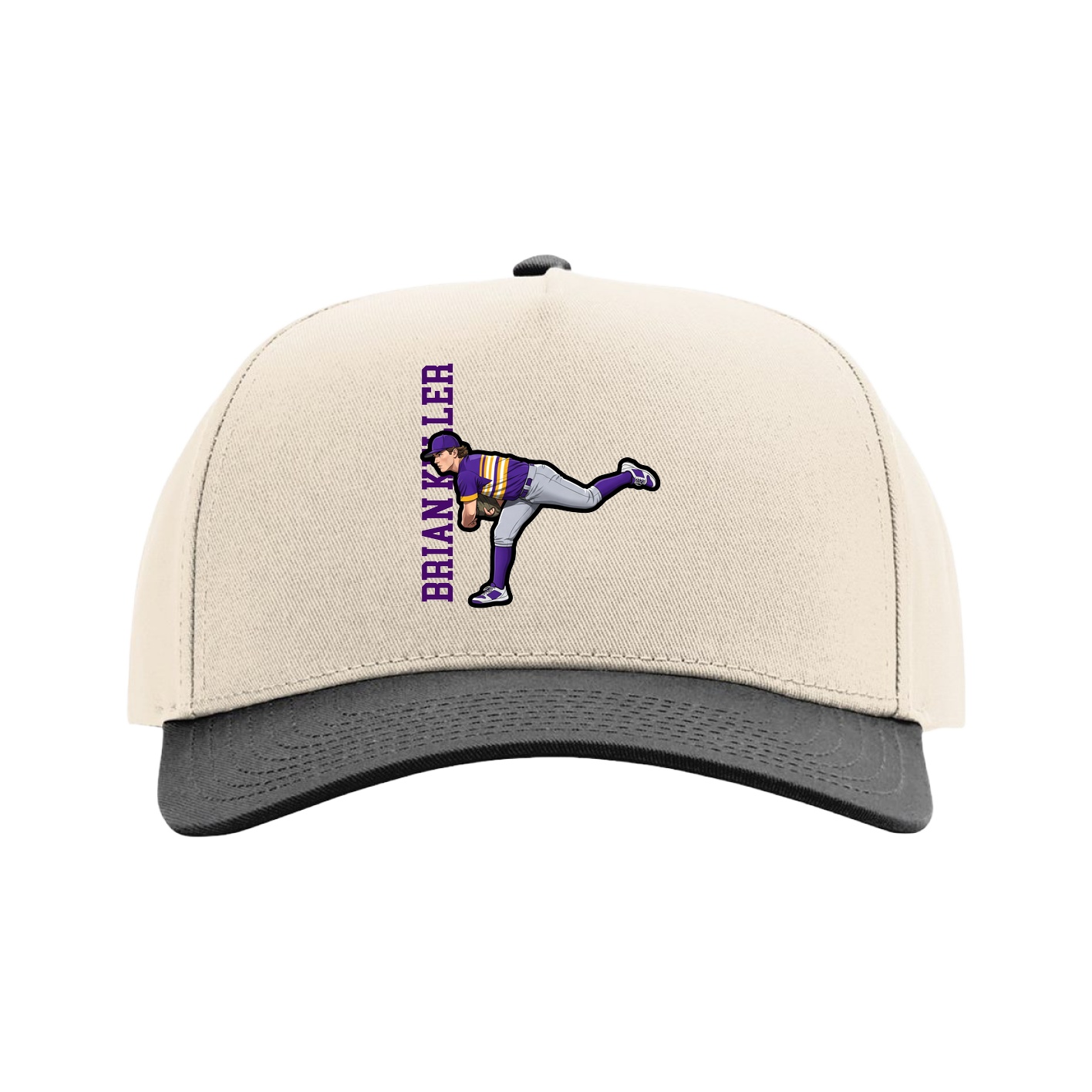 Full Fabric Five-Panel Champ Cap