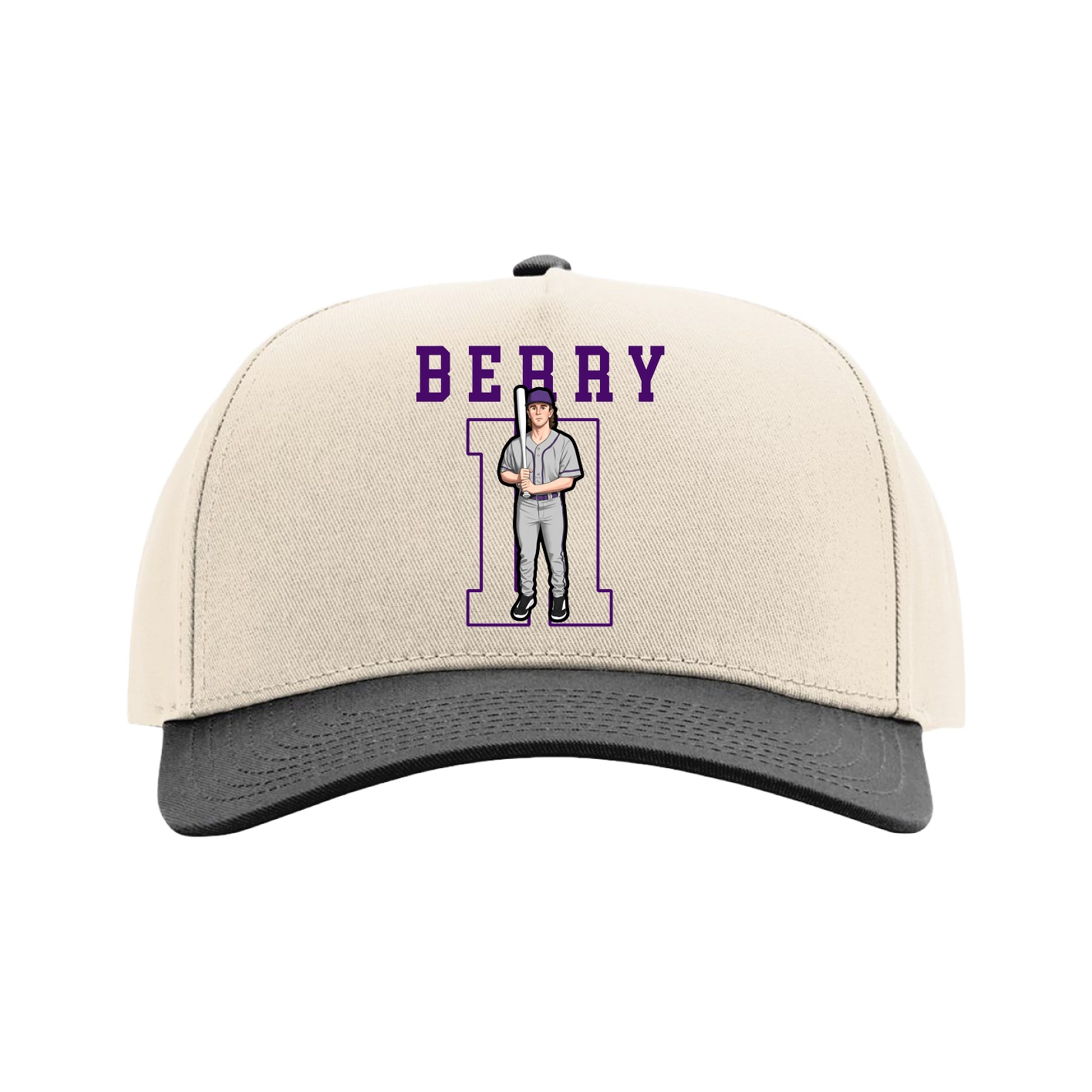 Full Fabric Five-Panel Champ Cap