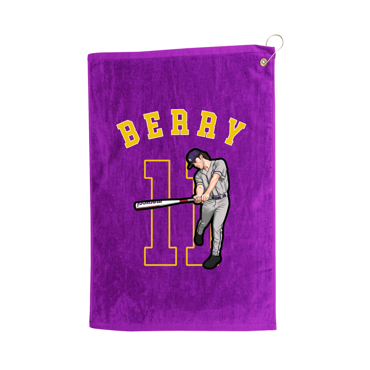 Golf Towel — Shirsey Arch in Purple