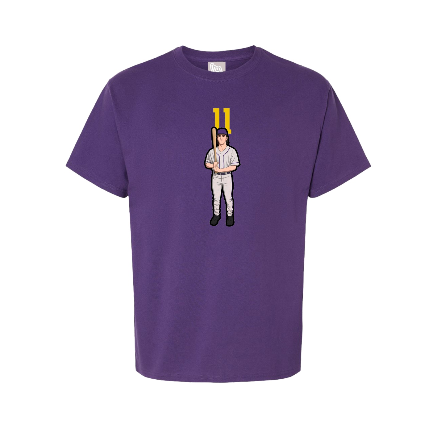 Tee — Number Top in Purple