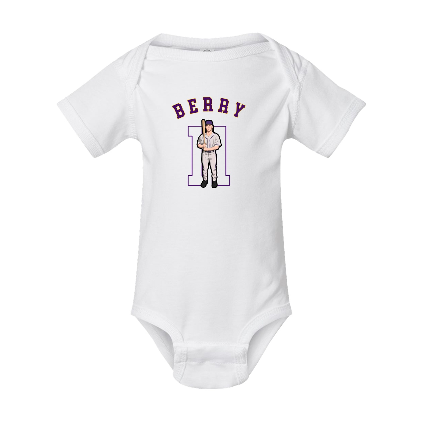Baby Onesie — Shirsey Arch in White