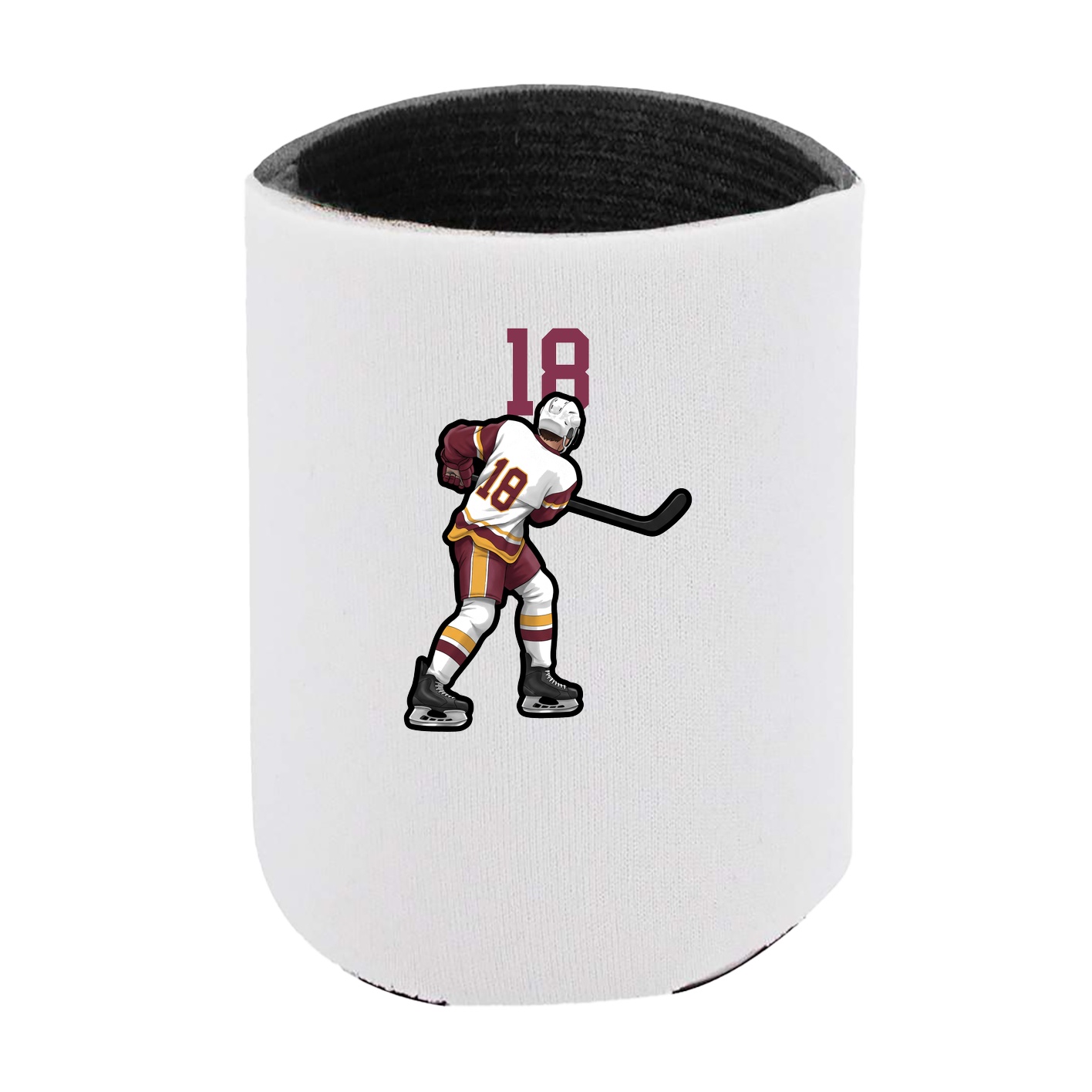 Can Holder — Number Top in White