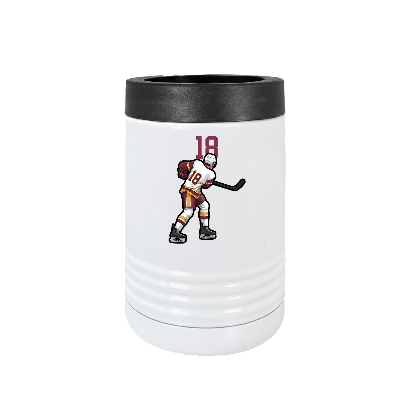 Beverage Holder — Number Top in White