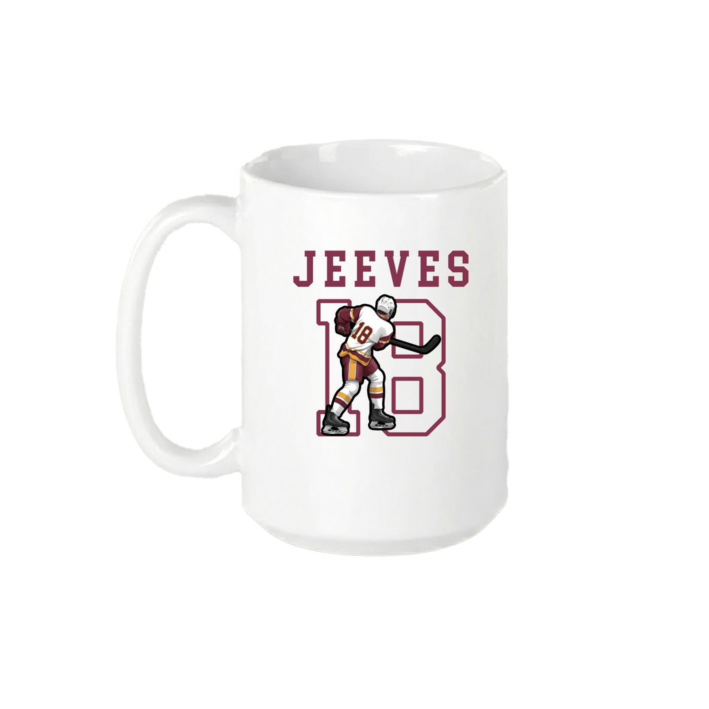 15oz Coffee Mug — Shirsey in White