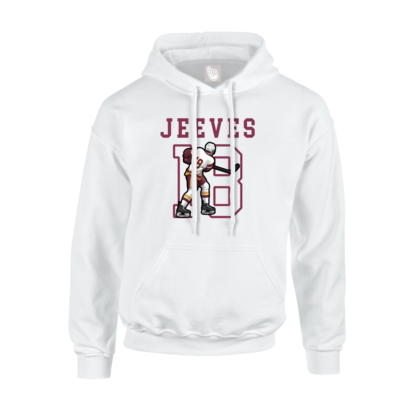 Youth Hoodie — Shirsey in White