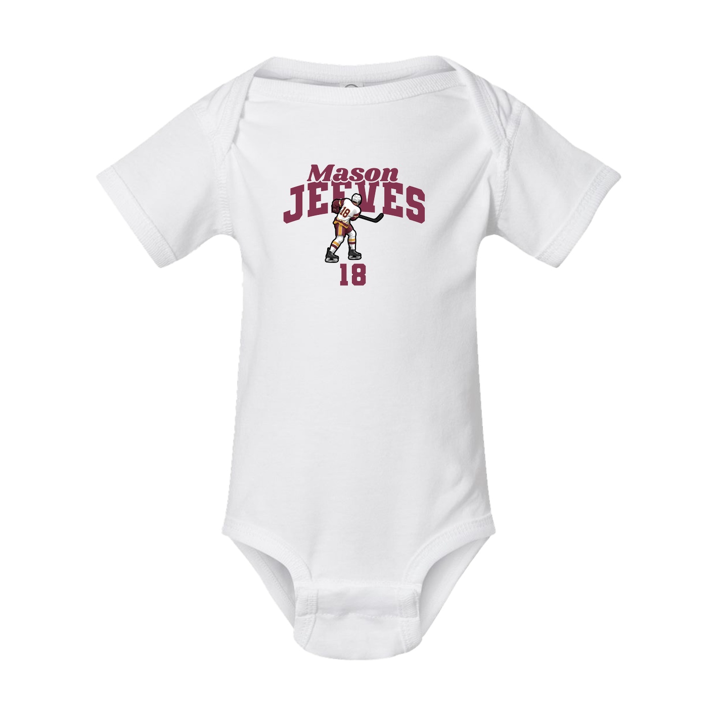 Baby Onesie — Signature Arch in White