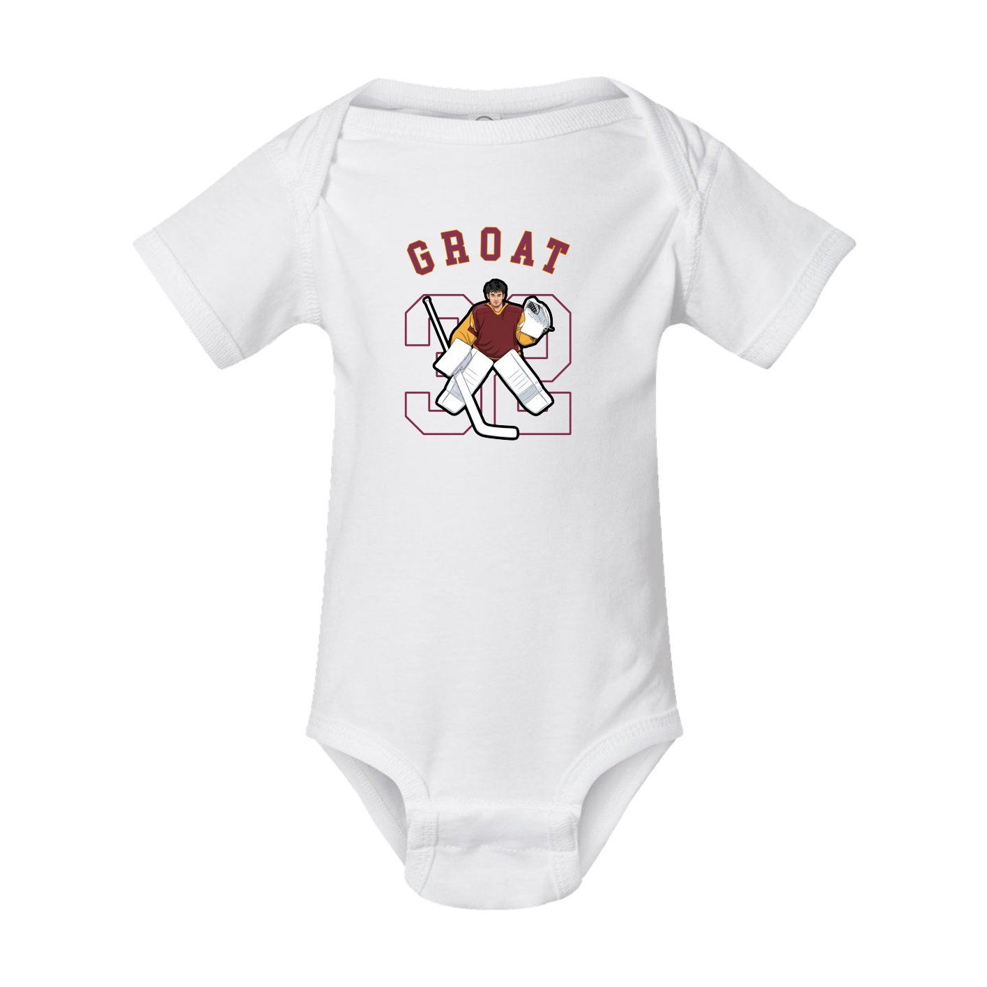 Baby Onesie — Shirsey Arch in White