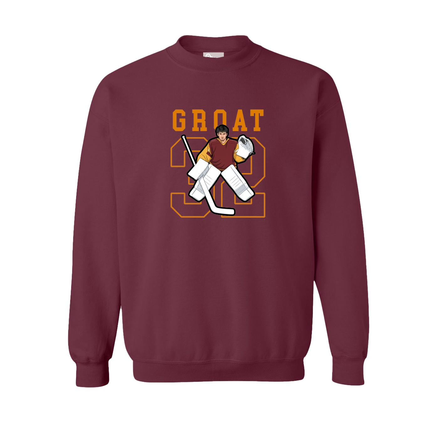 Fleece Crew — Shirsey in Maroon