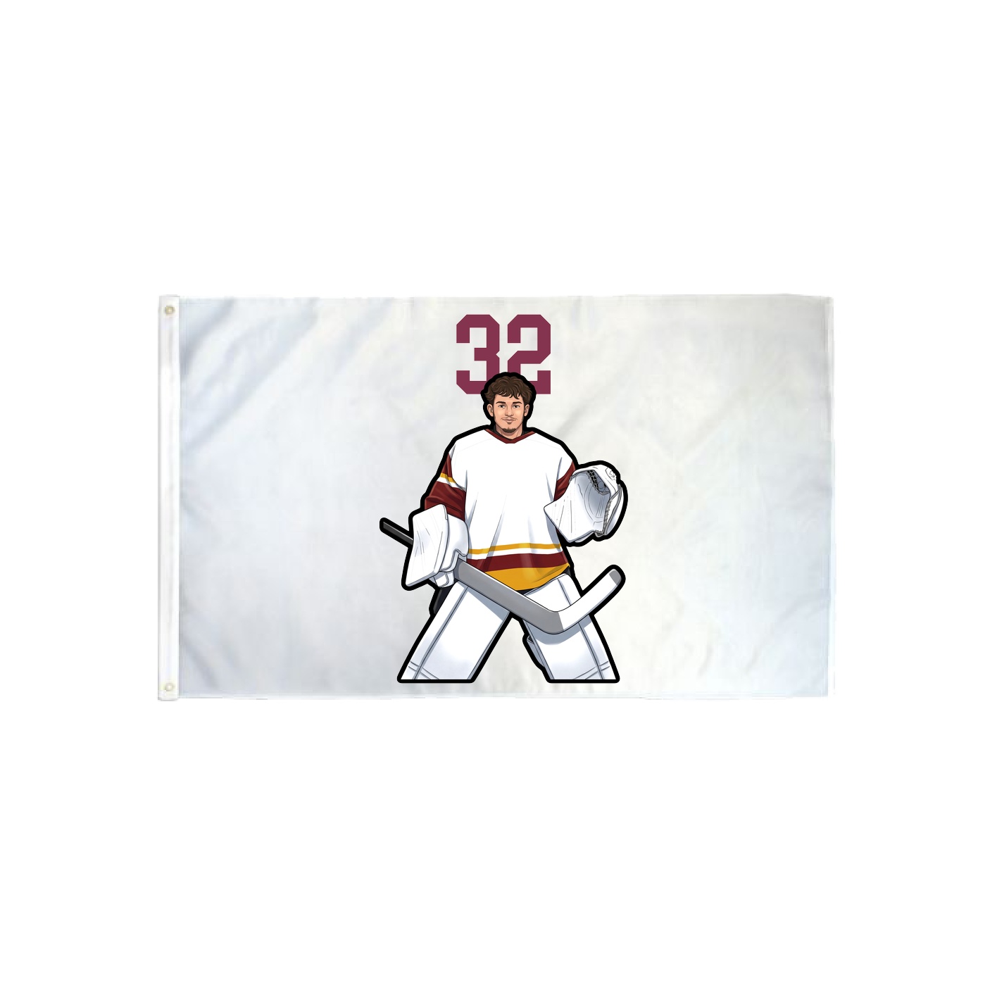 3x5 Flag — Number Top in Classic