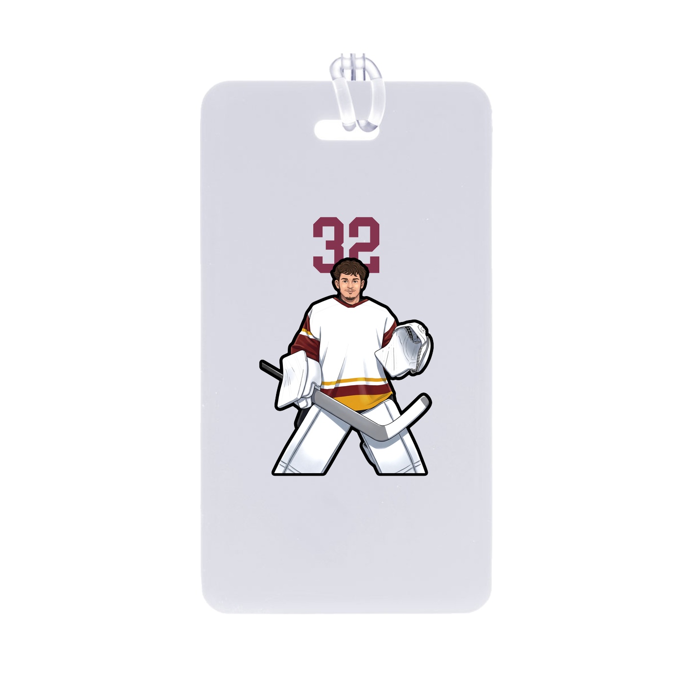 Bag Tag — Number Top in Classic
